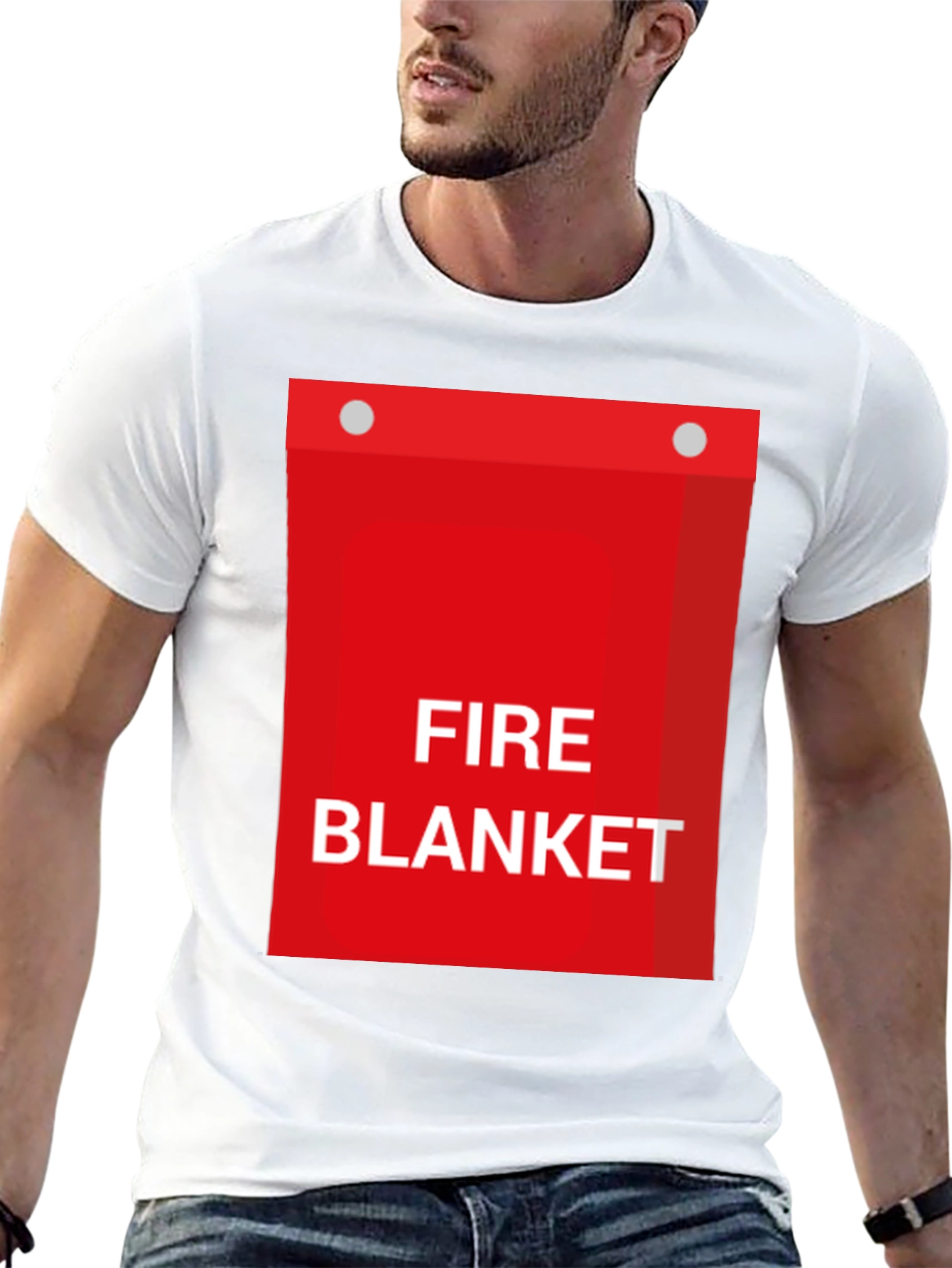 Fire Blanket Graphic T-Shirt