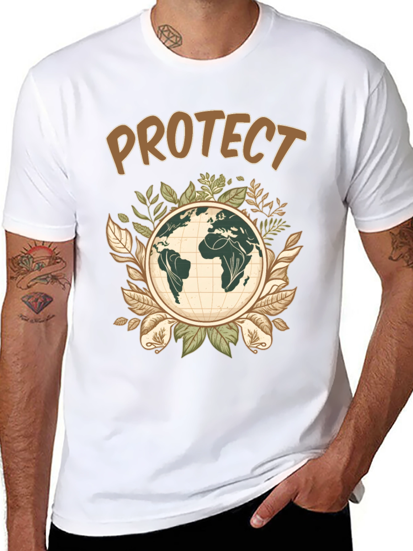 Protect Earth Graphic Tee