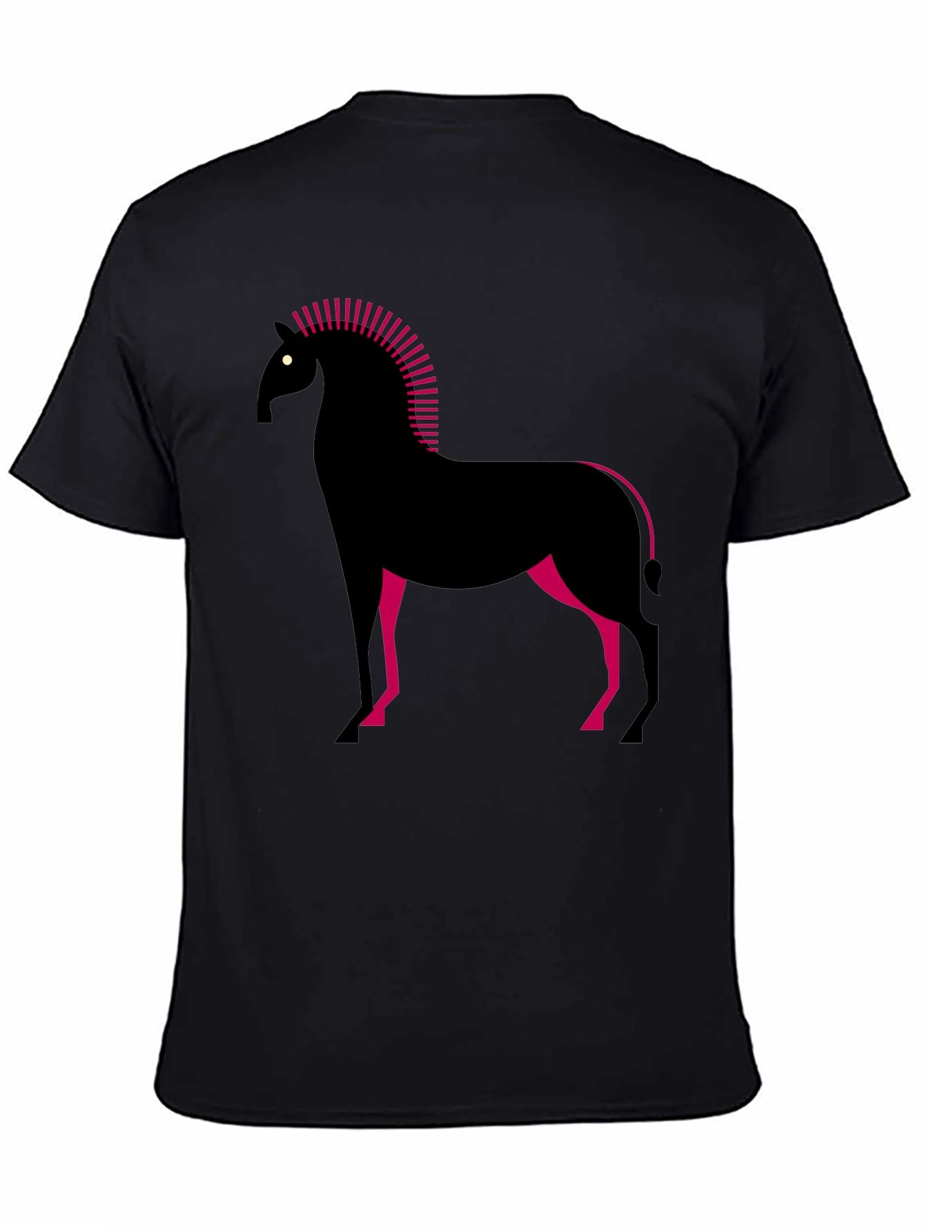 Geometric Horse Graphic T-Shirt