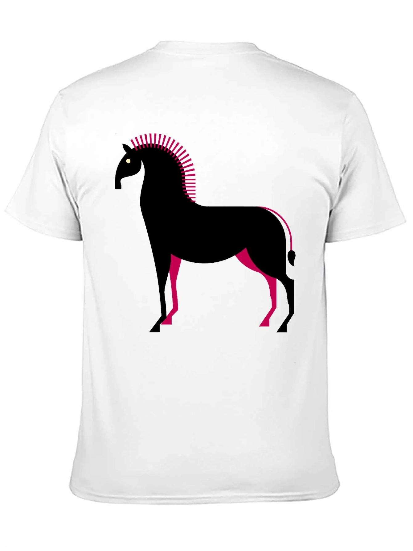 Geometric Horse Graphic T-Shirt
