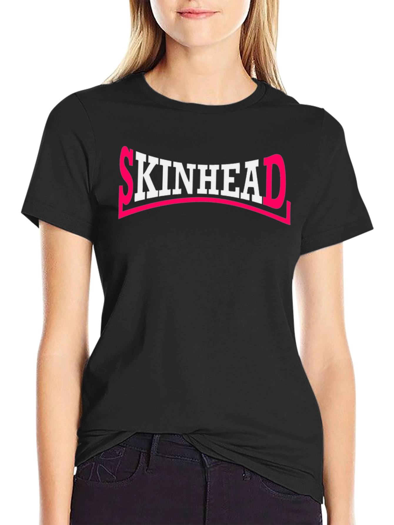 Skinhead Graphic Print T-Shirt - Casual Style