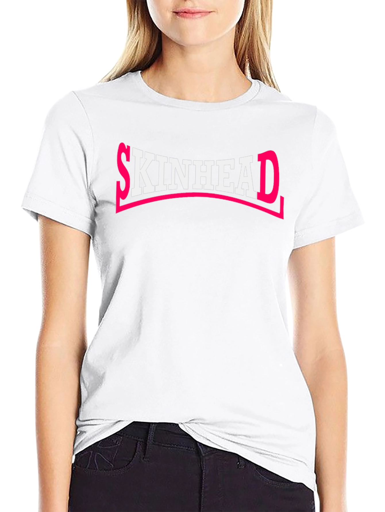 Skinhead Graphic Print T-Shirt - Casual Style