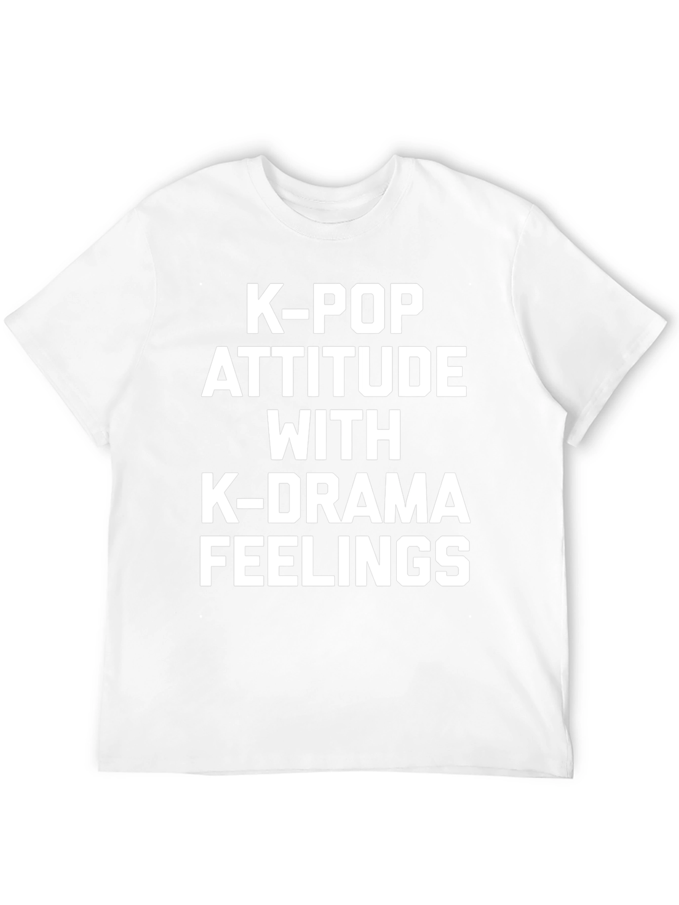 K-Pop Attitude T-Shirt | K-Drama Lover Tee