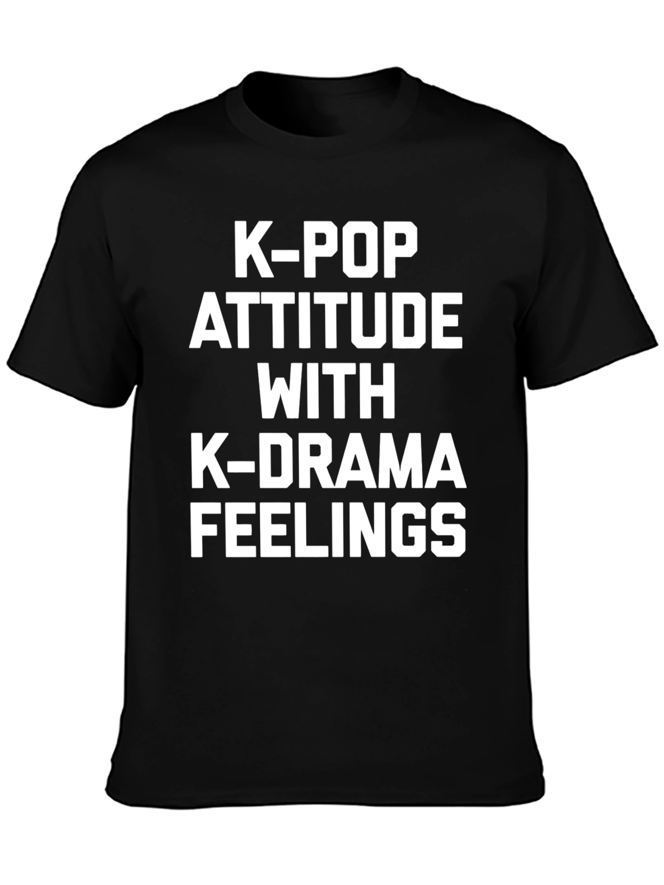 K-Pop Attitude T-Shirt | K-Drama Lover Tee