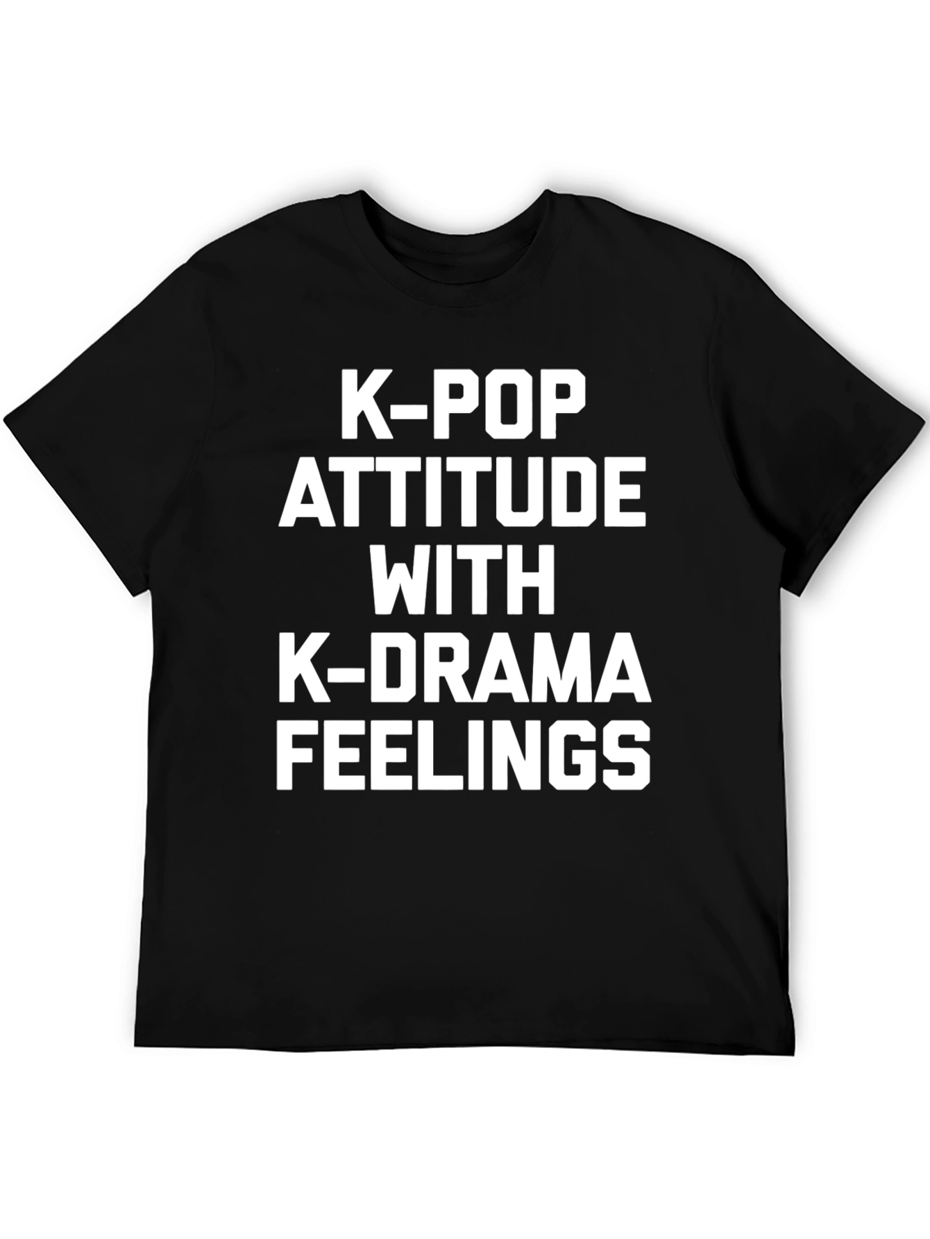 K-Pop Attitude T-Shirt | K-Drama Lover Tee