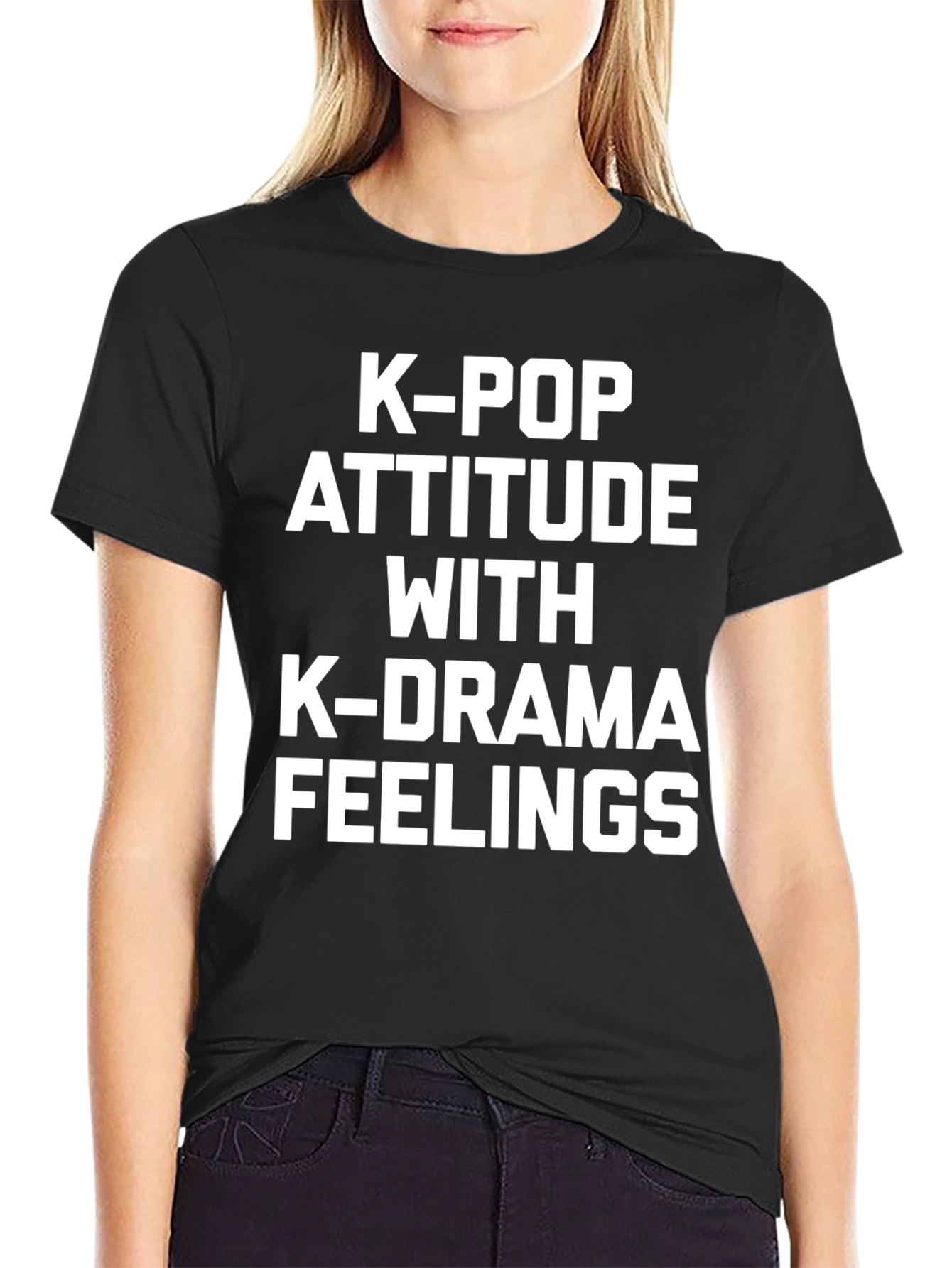 K-Pop Attitude T-Shirt | K-Drama Lover Tee