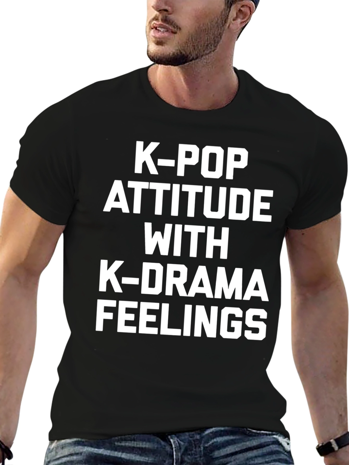 K-Pop Attitude T-Shirt | K-Drama Lover Tee
