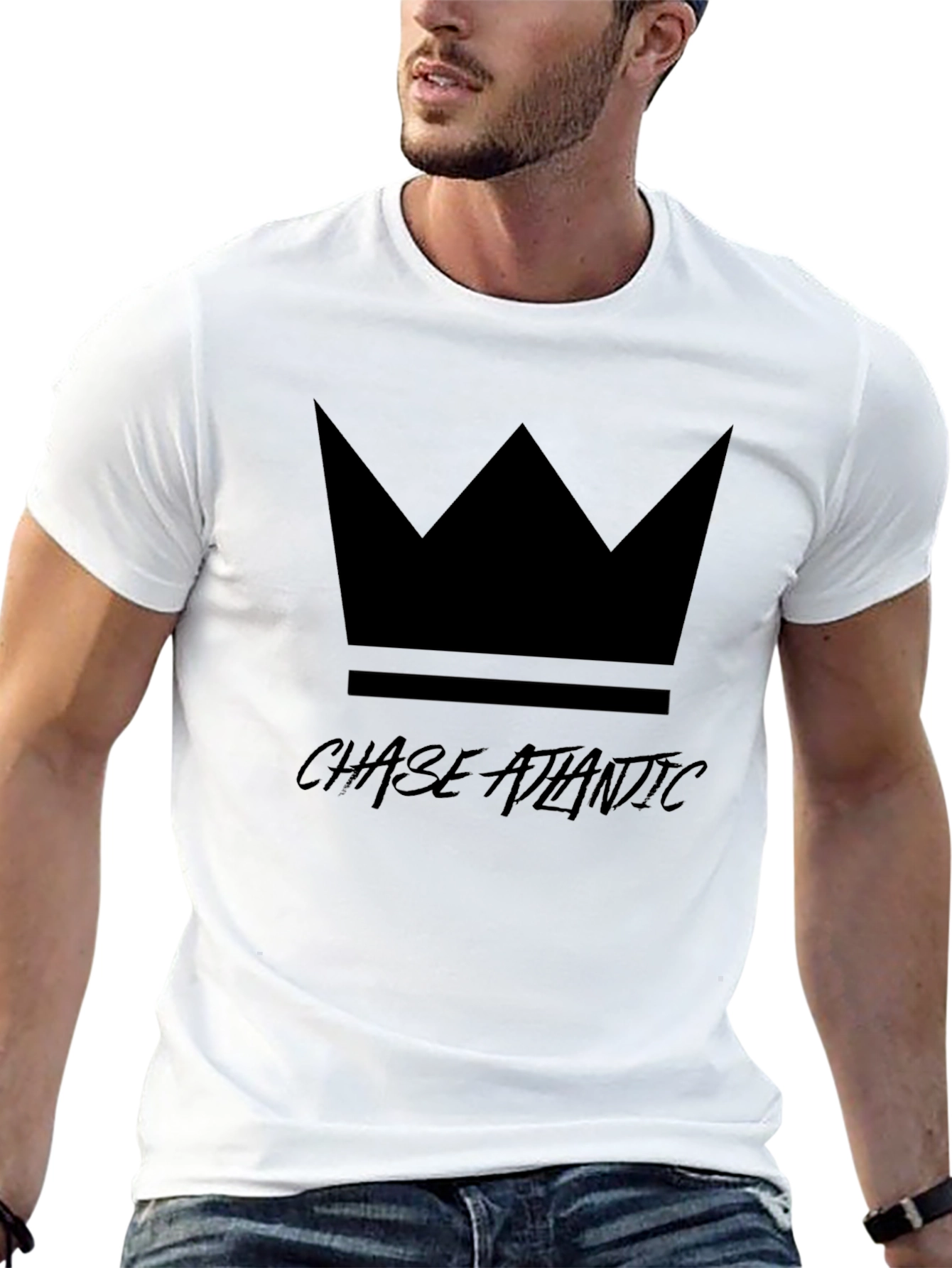 Chase Atlantic Crown Black T-Shirt