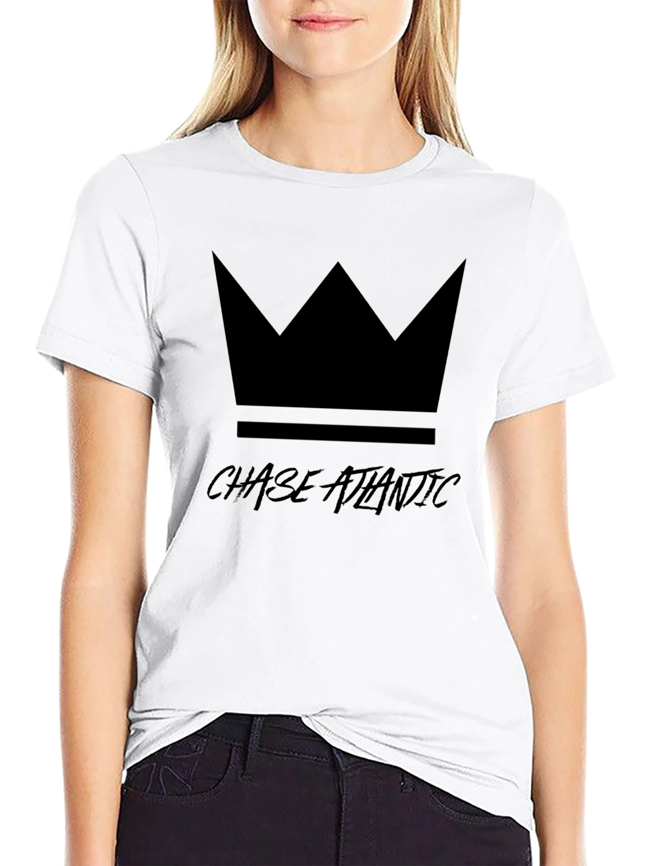Chase Atlantic Crown Black T-Shirt