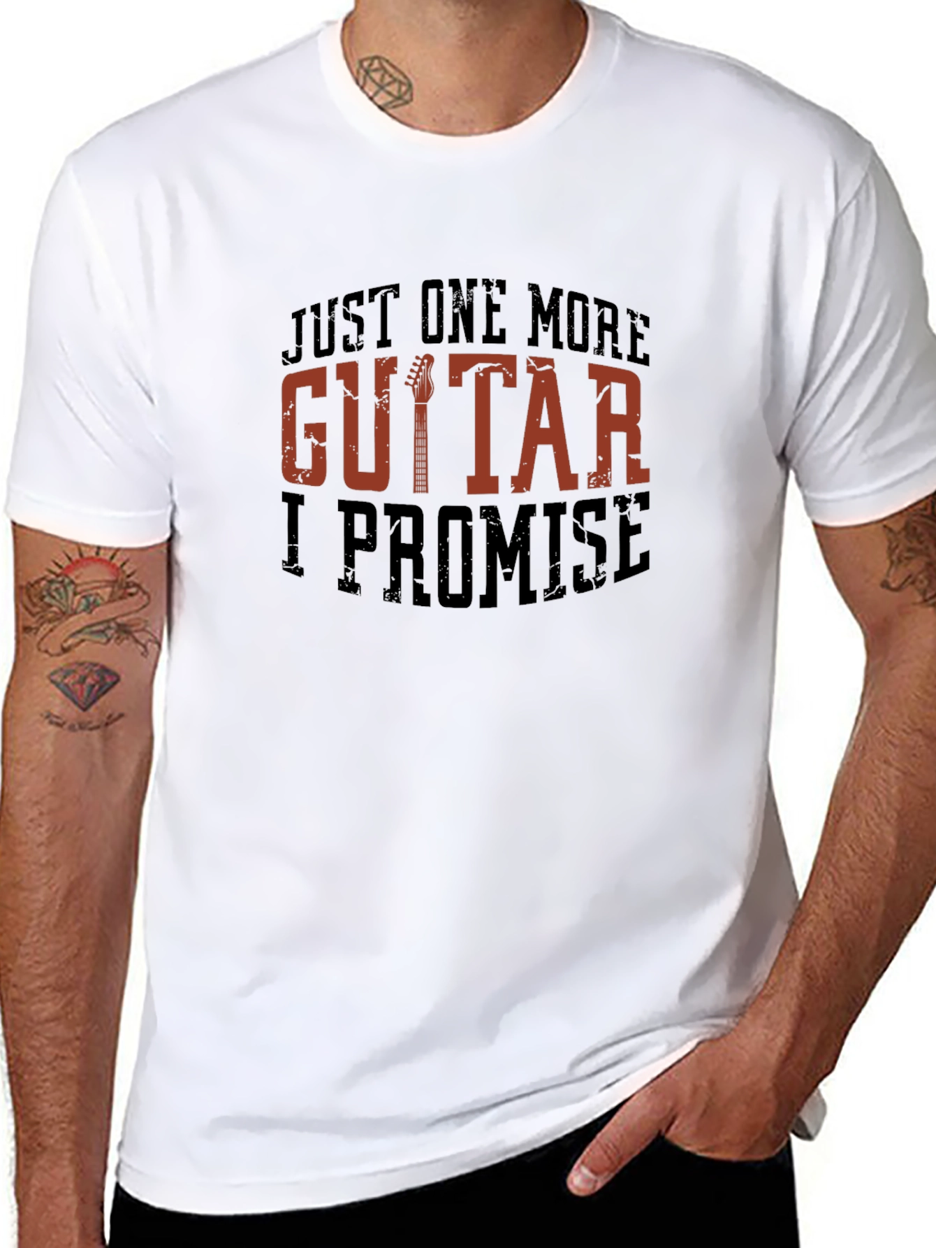 Just One More Guitar I Promise Funny T-Shirt