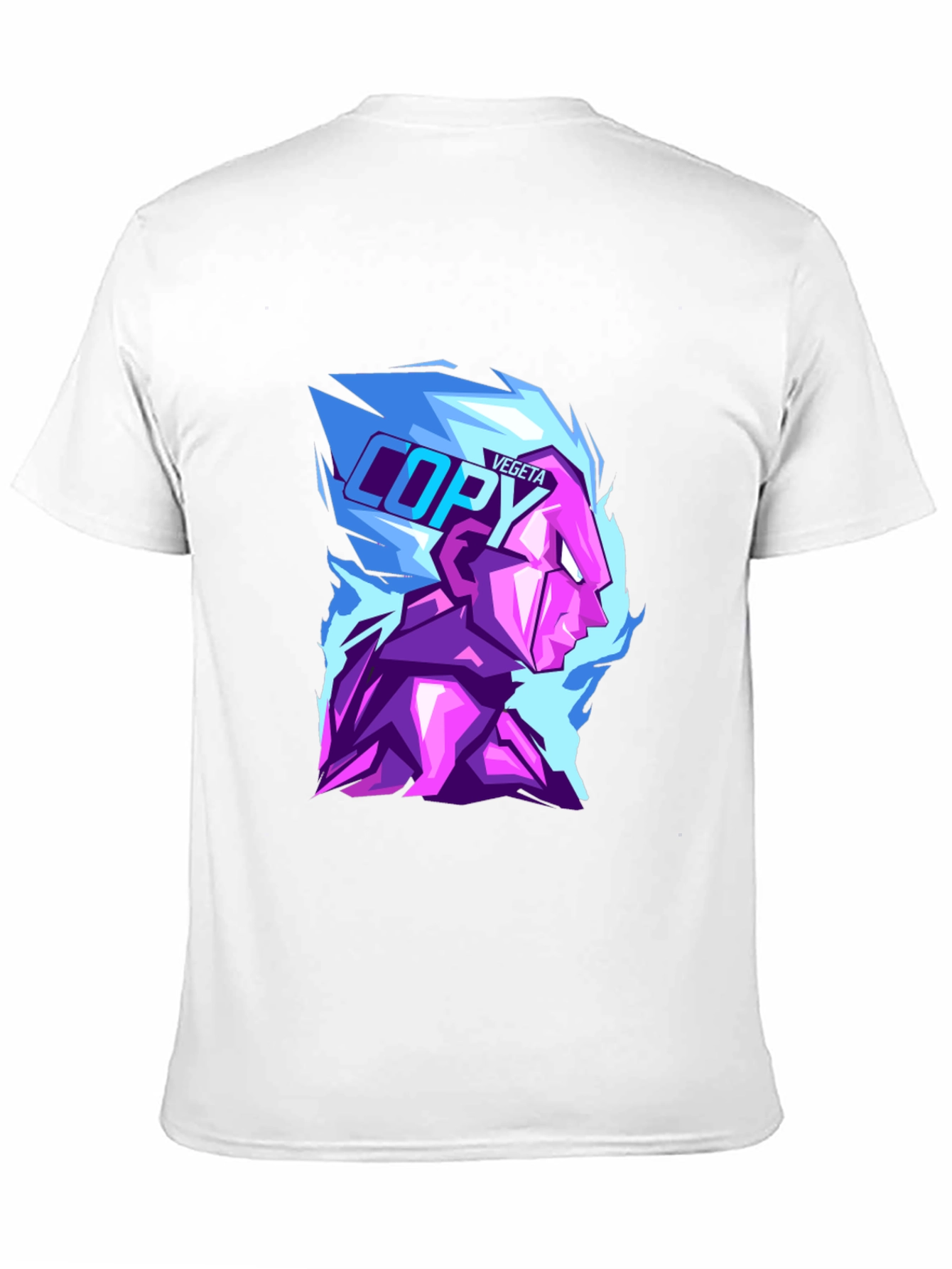 Vegeta Copy T-Shirt - Dragonball Z Fan Apparel