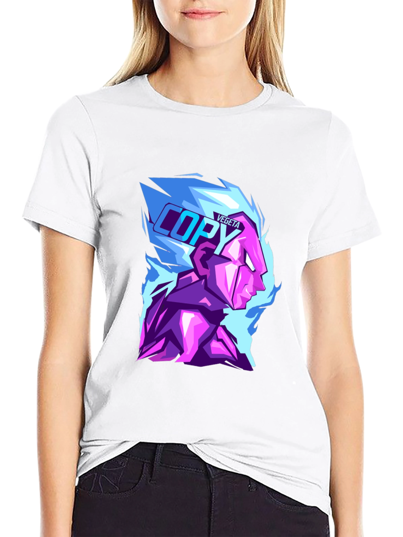 Vegeta Copy T-Shirt - Dragonball Z Fan Apparel