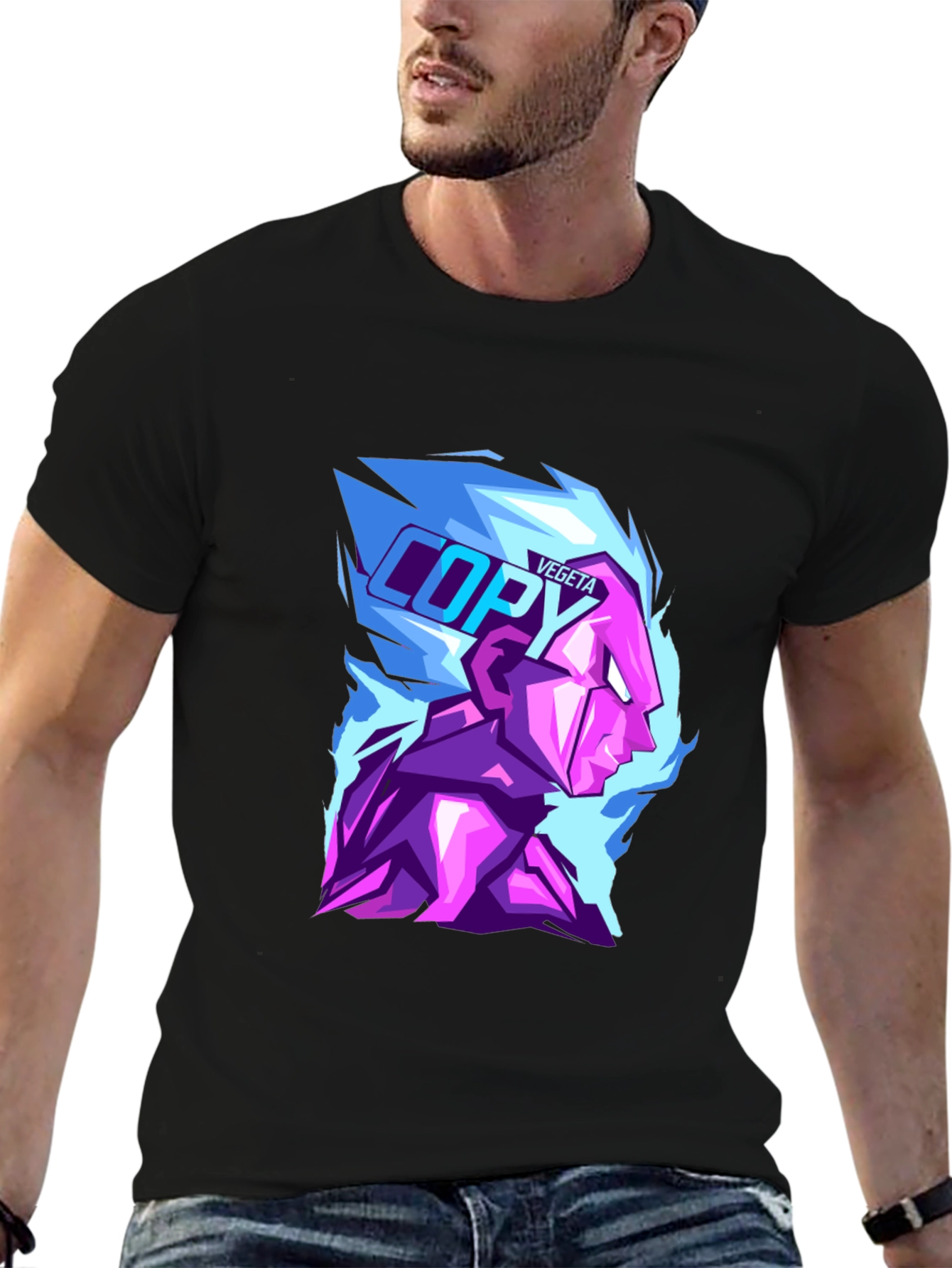 Vegeta Copy T-Shirt - Dragonball Z Fan Apparel