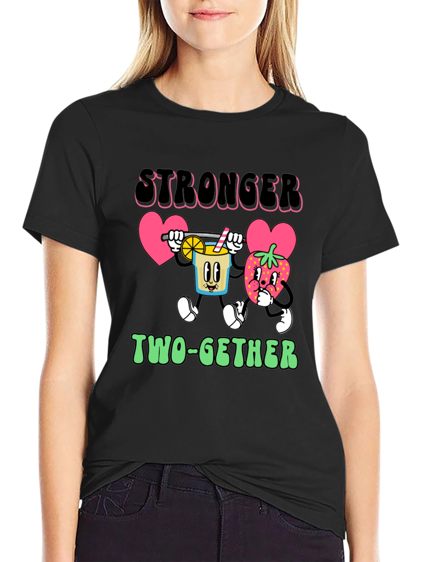 Stronger Two-Gether Graphic Tee