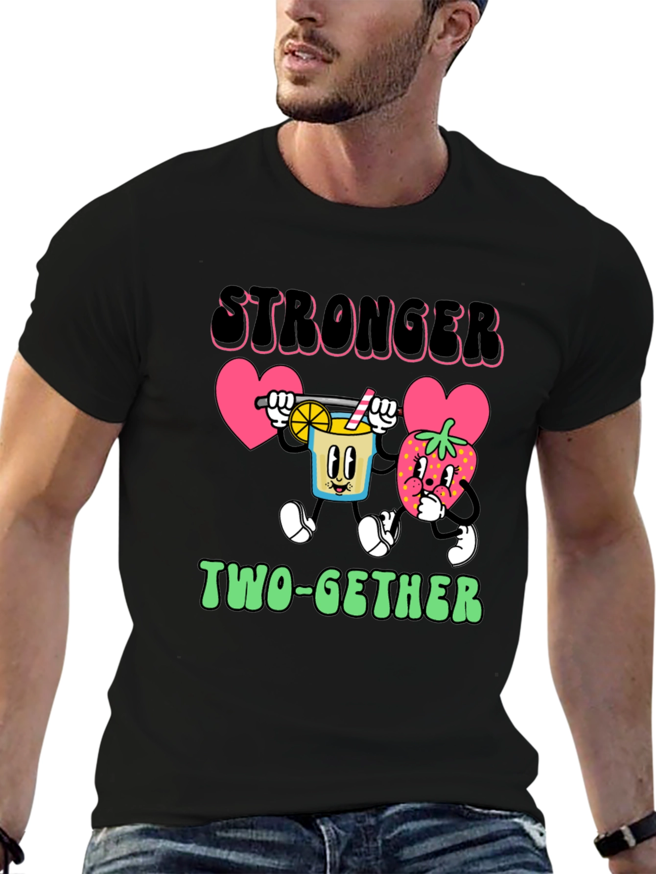 Stronger Two-Gether Graphic Tee
