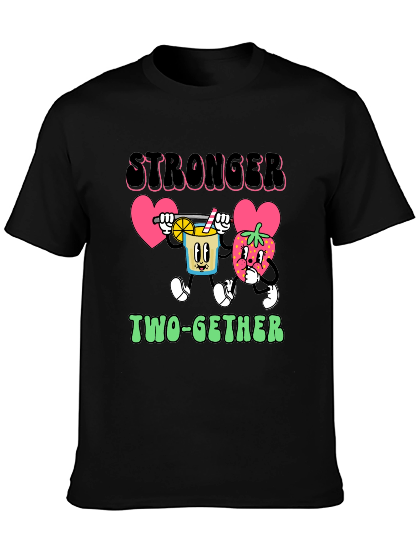 Stronger Two-Gether Graphic Tee