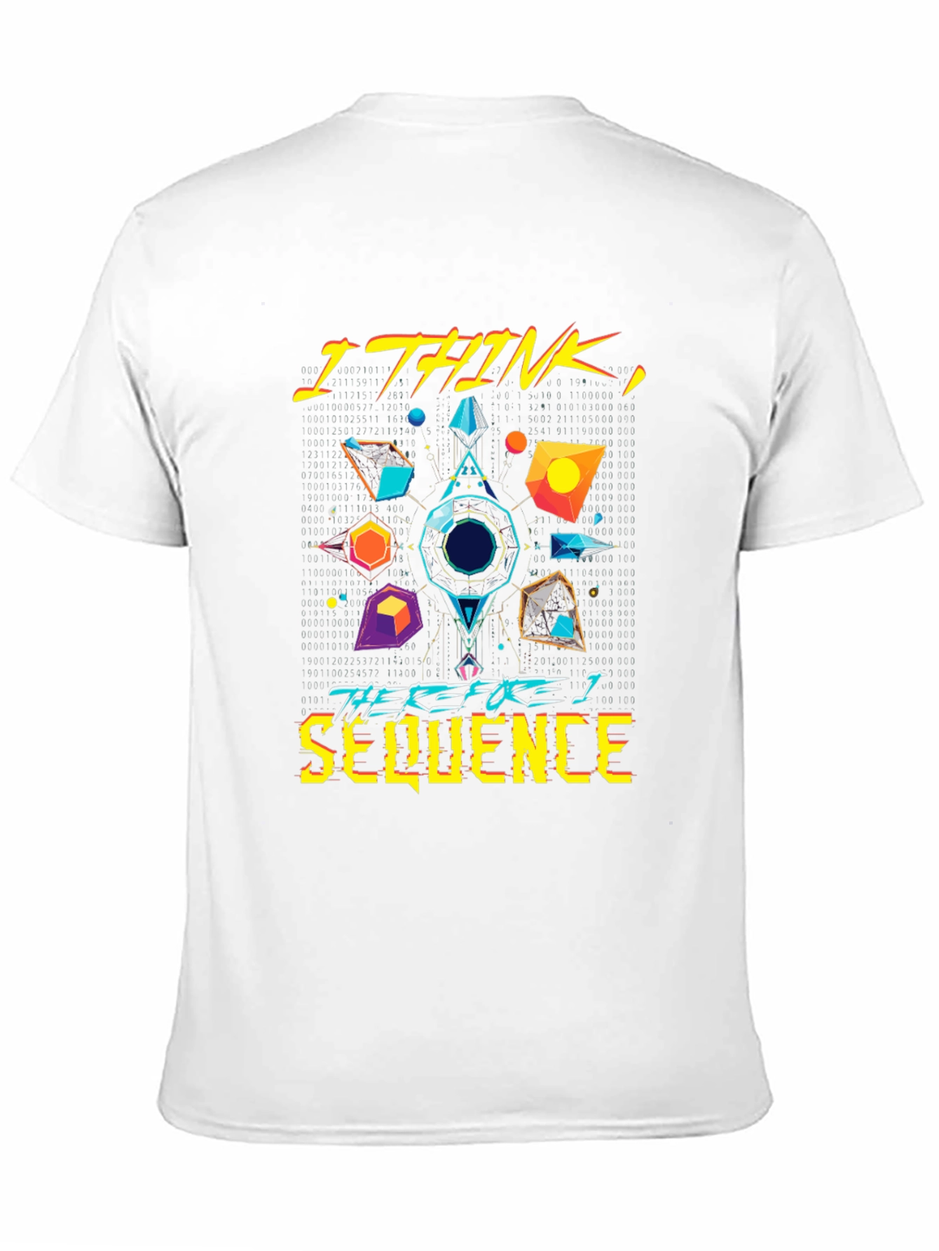 I Think Therefore I Sequence Graphic Tee