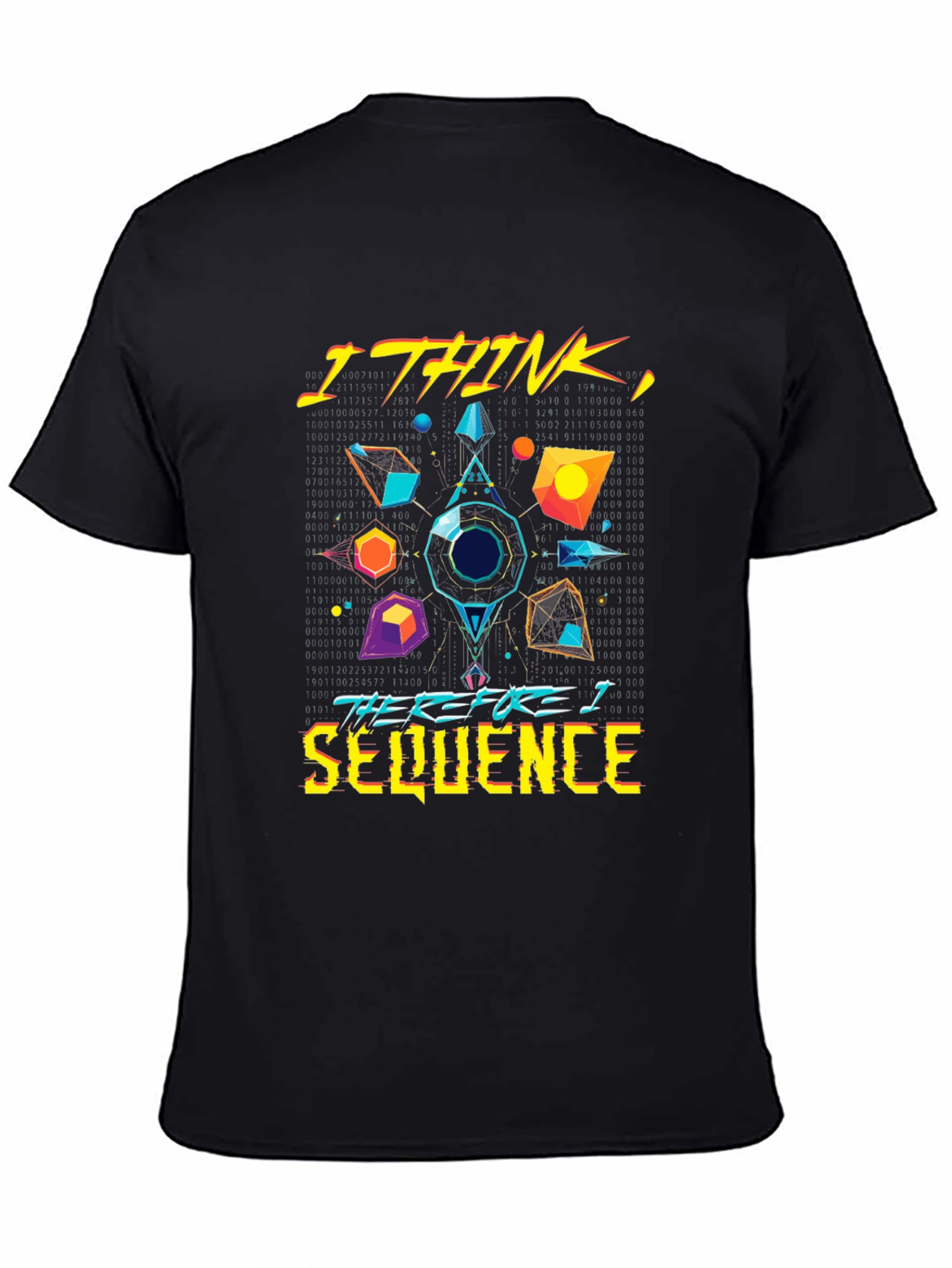 I Think Therefore I Sequence Graphic Tee