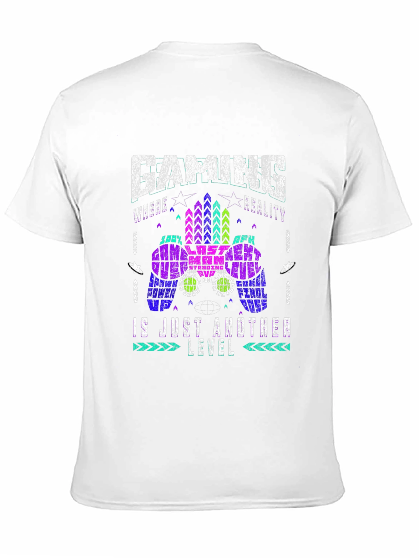 Gaming is Just Another Level Black T-Shirt