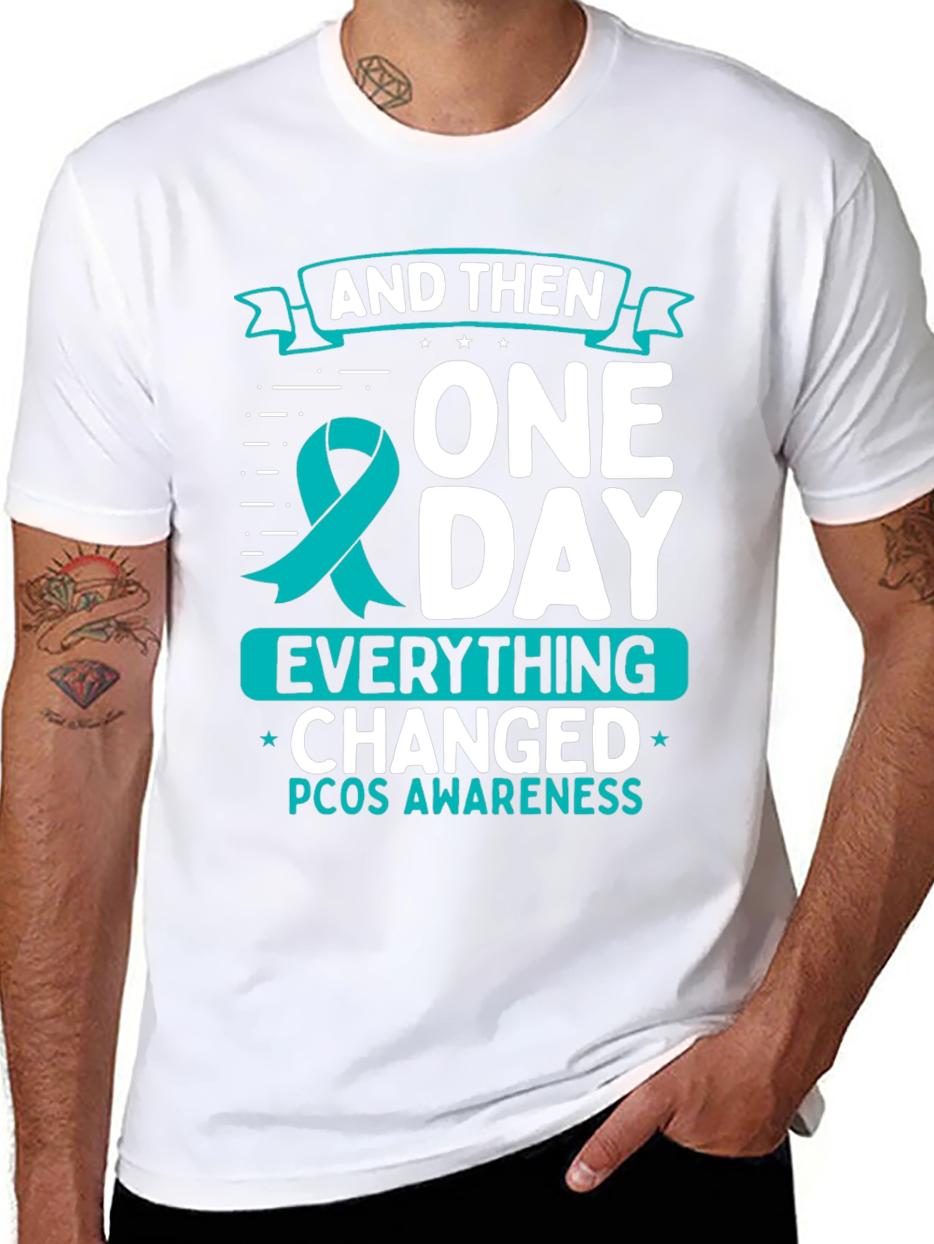PCOS Awareness T-Shirt - Everything Changed