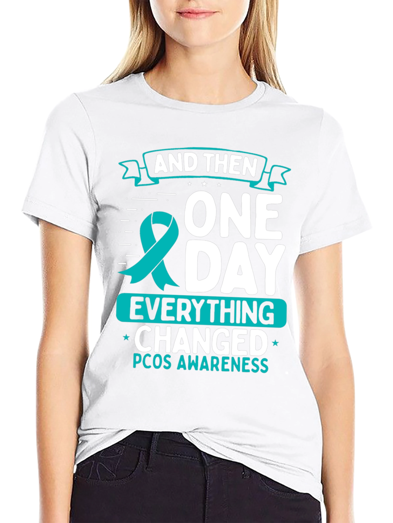 PCOS Awareness T-Shirt - Everything Changed