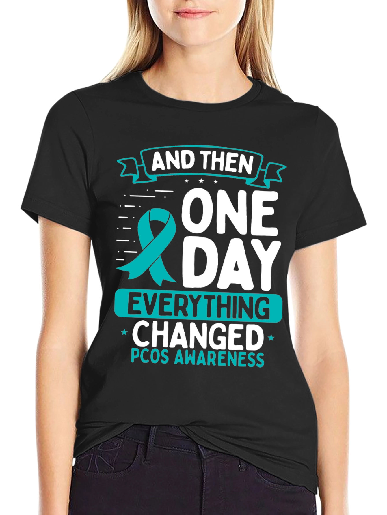 PCOS Awareness T-Shirt - Everything Changed