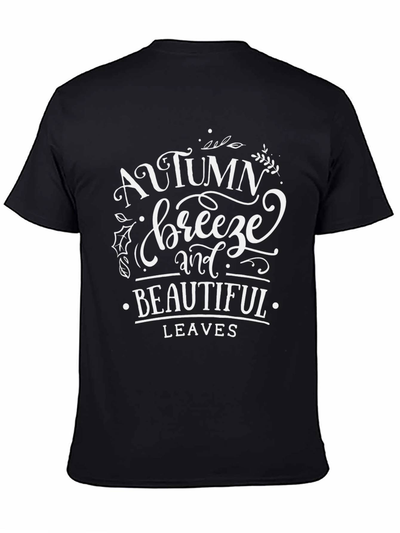 Autumn Breeze T-Shirt - Beautiful Fall Leaves Design