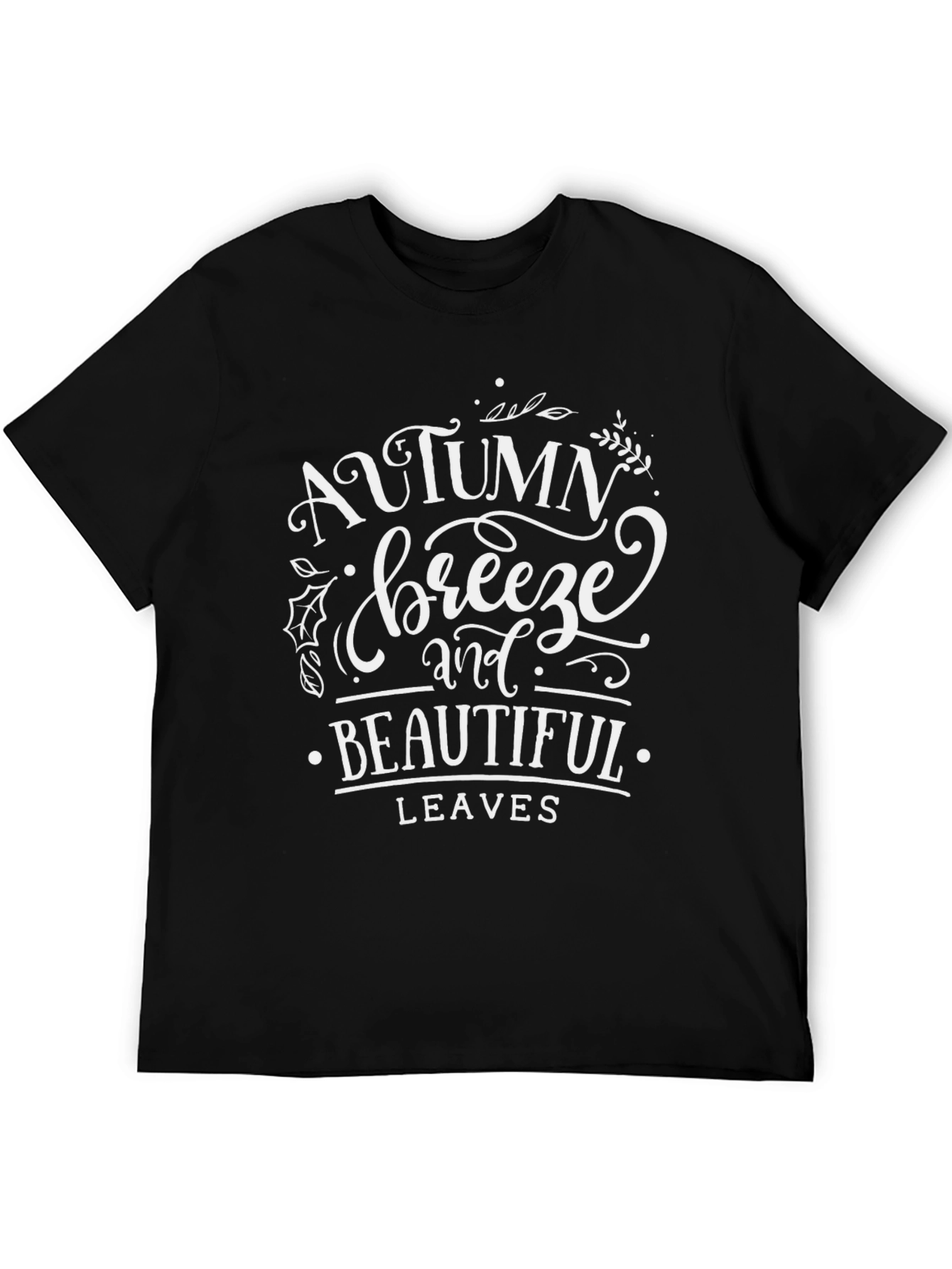 Autumn Breeze T-Shirt - Beautiful Fall Leaves Design