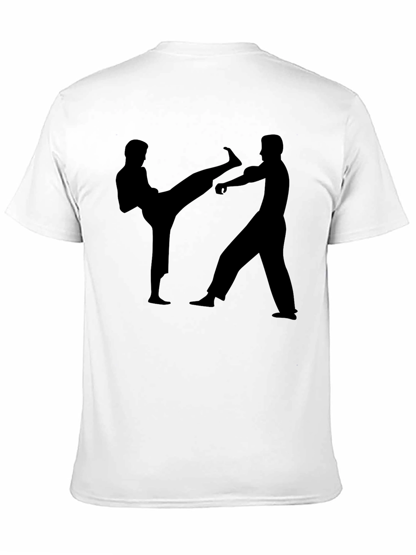 Martial Arts Graphic Black T-Shirt