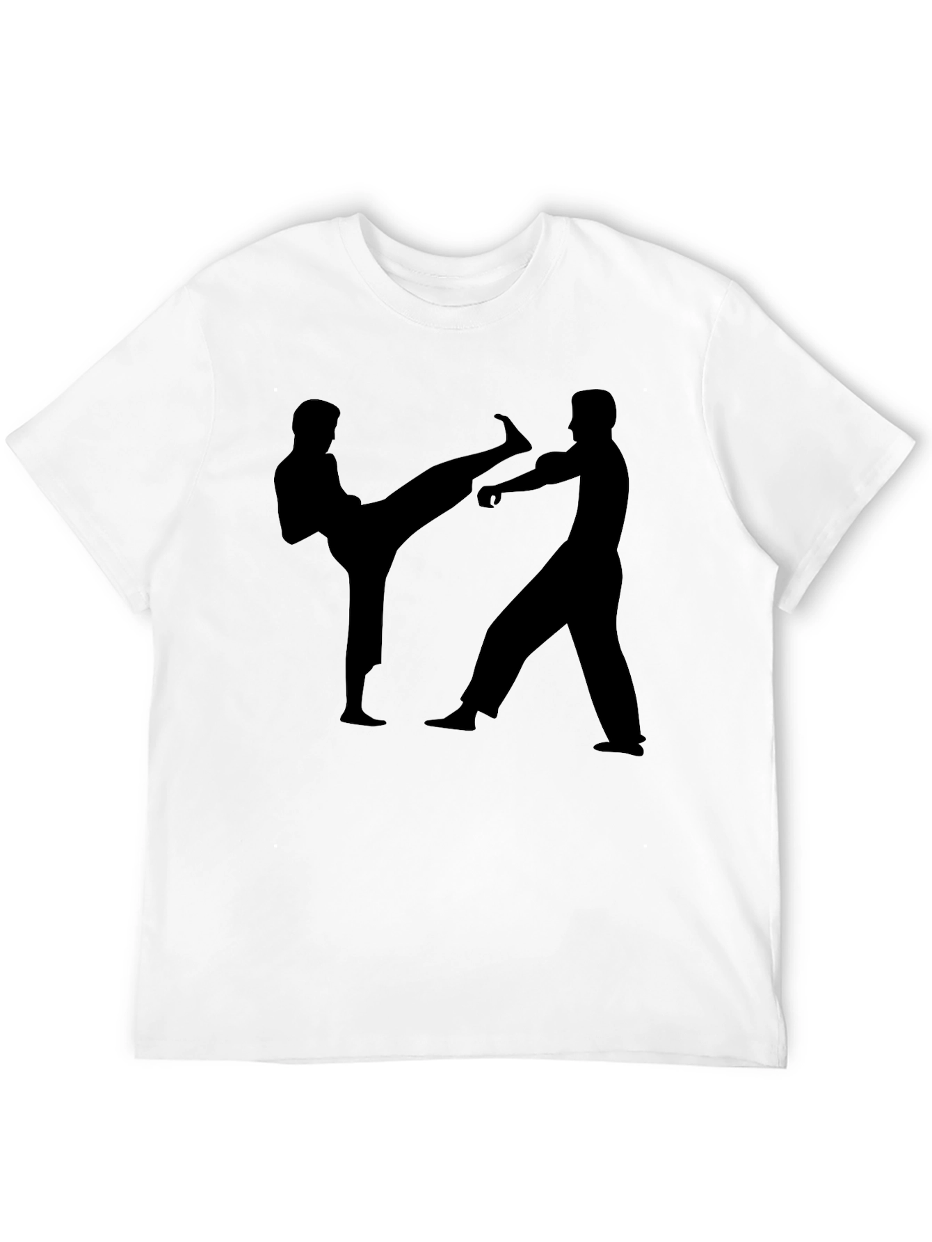 Martial Arts Graphic Black T-Shirt