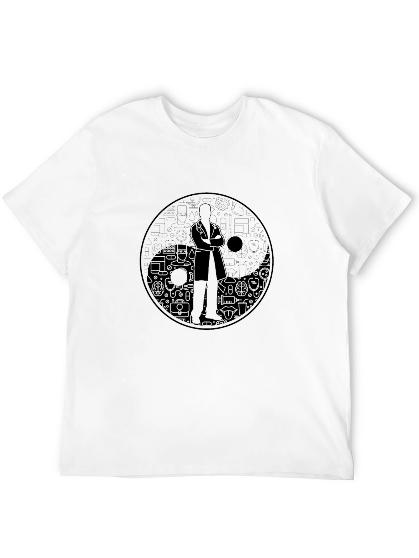 Yin Yang Doctor T-Shirt - Science & Medicine