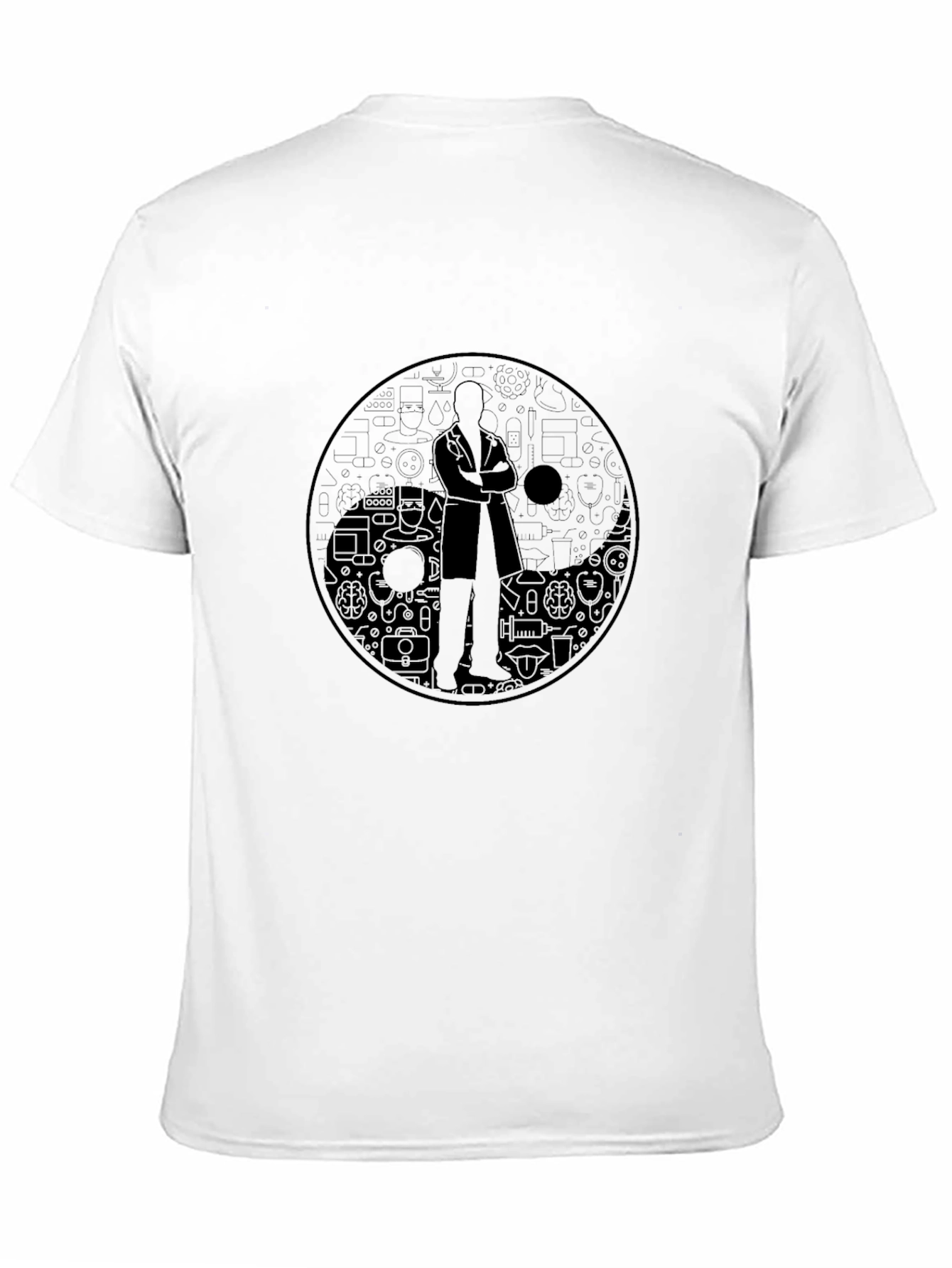 Yin Yang Doctor T-Shirt - Science & Medicine
