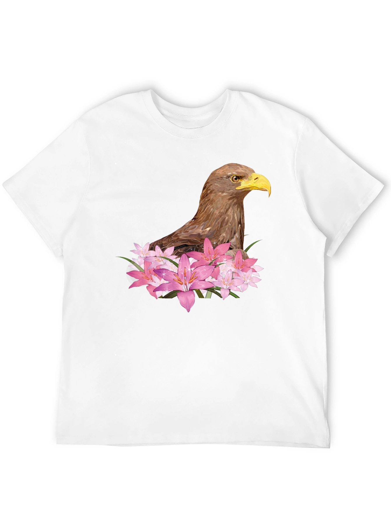 Eagle & Lily Graphic Tee - Mens Black T-Shirt