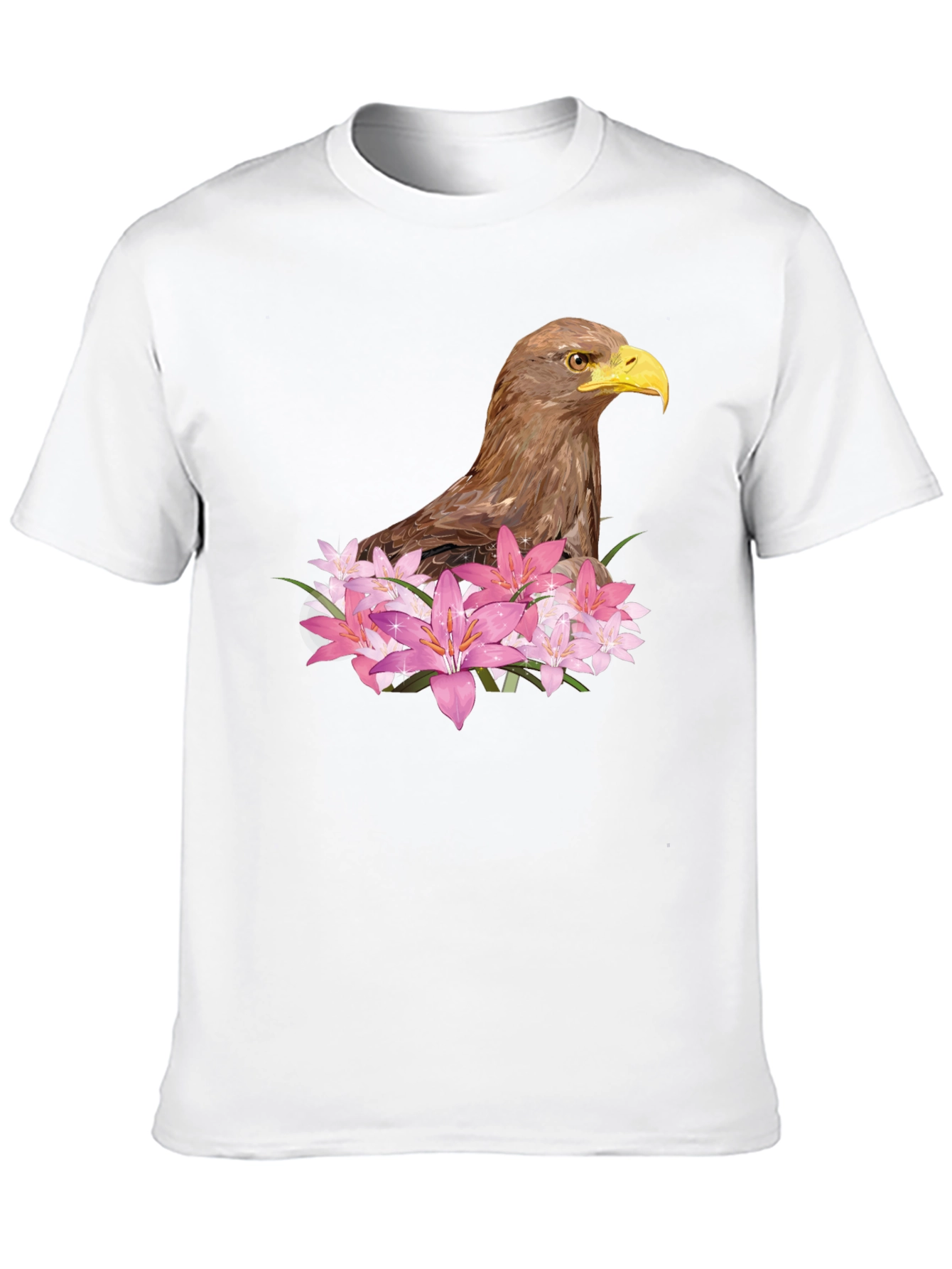Eagle & Lily Graphic Tee - Mens Black T-Shirt