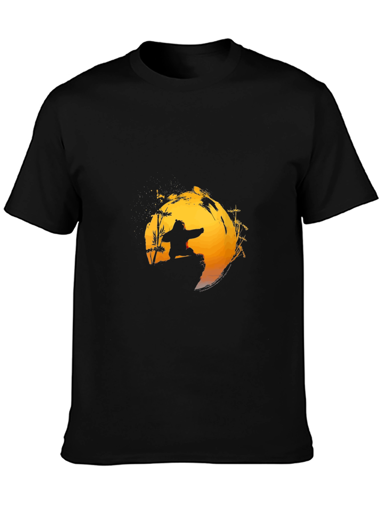 Kung Fu Sunset T-Shirt - Martial Arts Graphic Tee