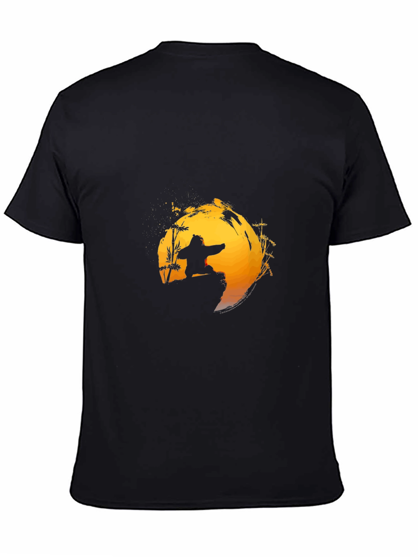 Kung Fu Sunset T-Shirt - Martial Arts Graphic Tee