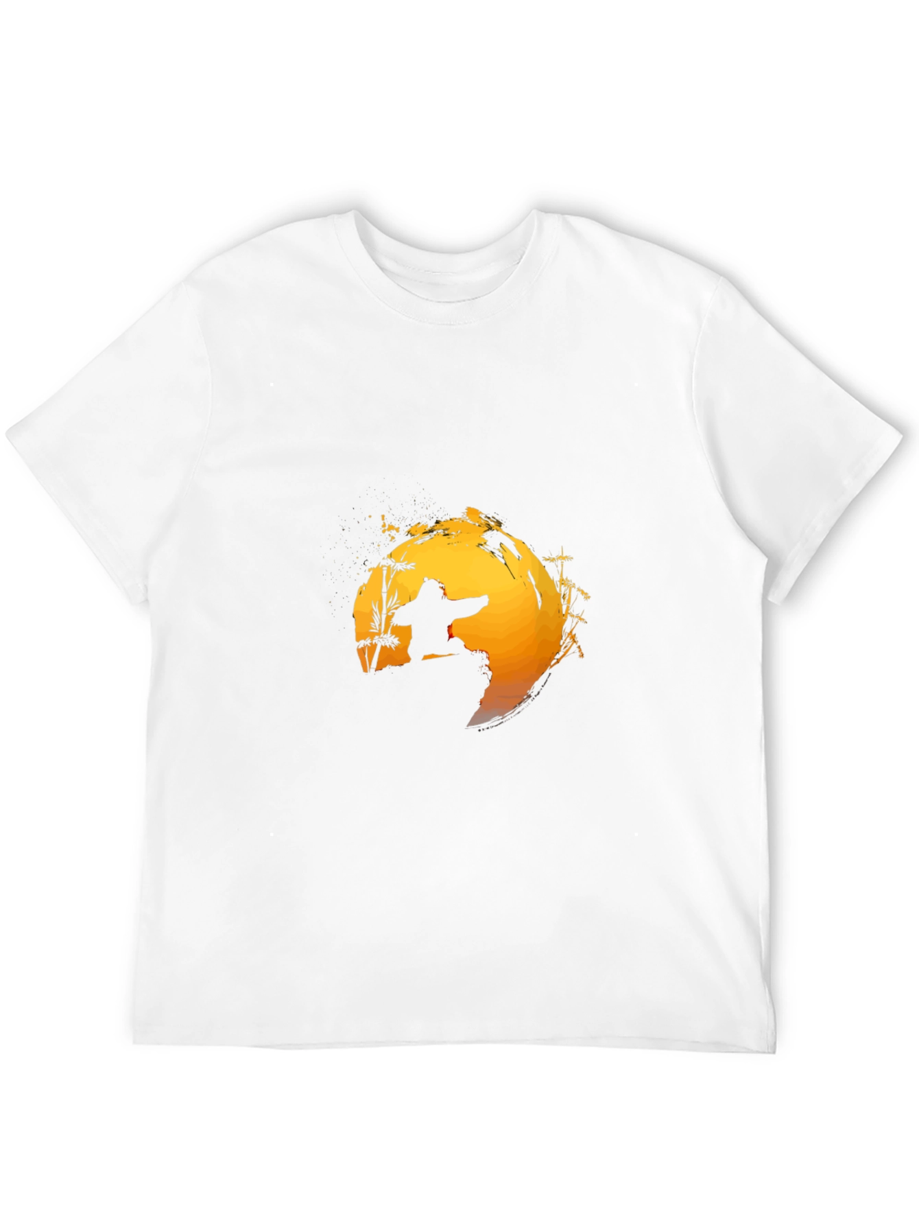 Kung Fu Sunset T-Shirt - Martial Arts Graphic Tee