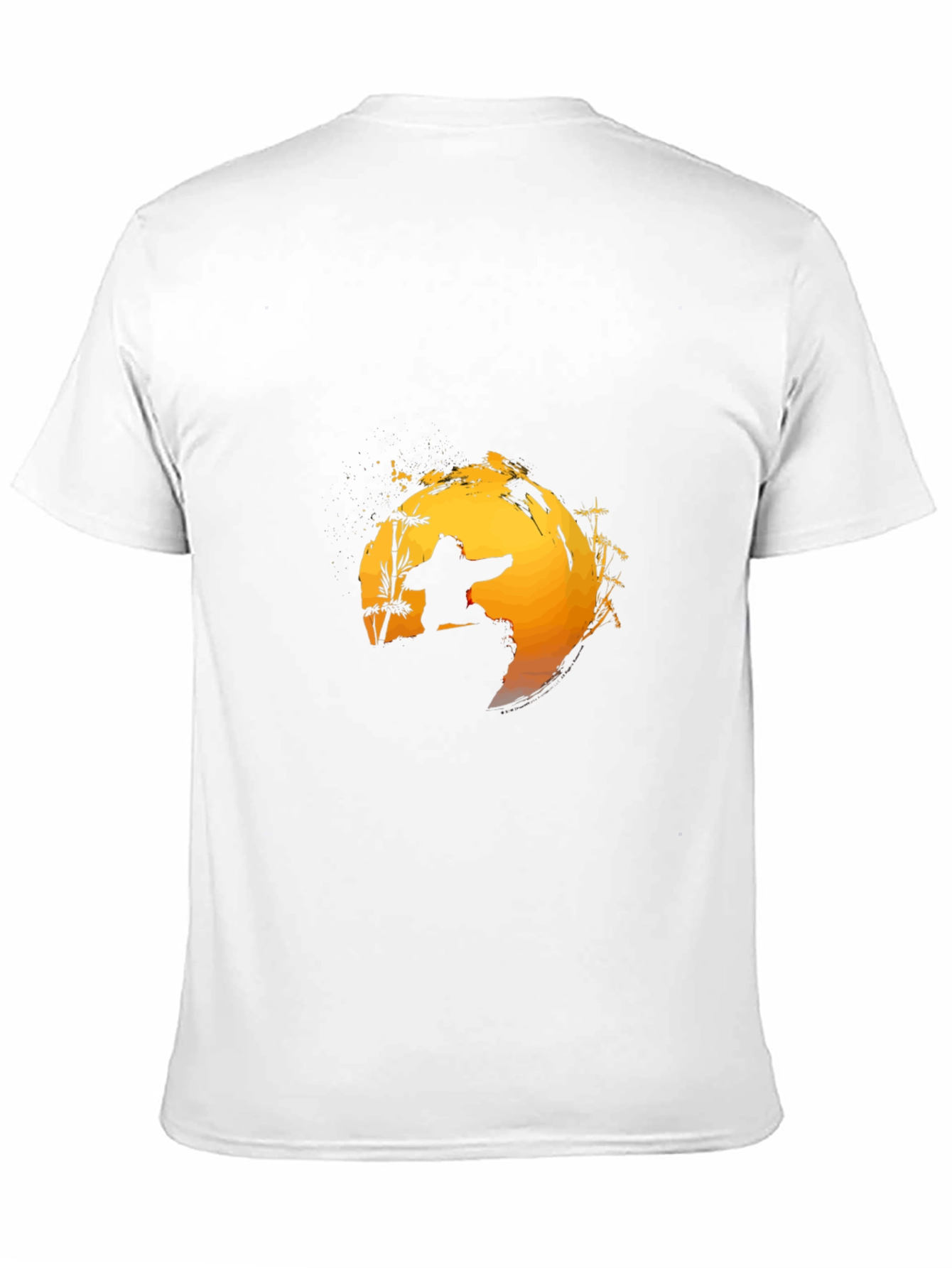 Kung Fu Sunset T-Shirt - Martial Arts Graphic Tee