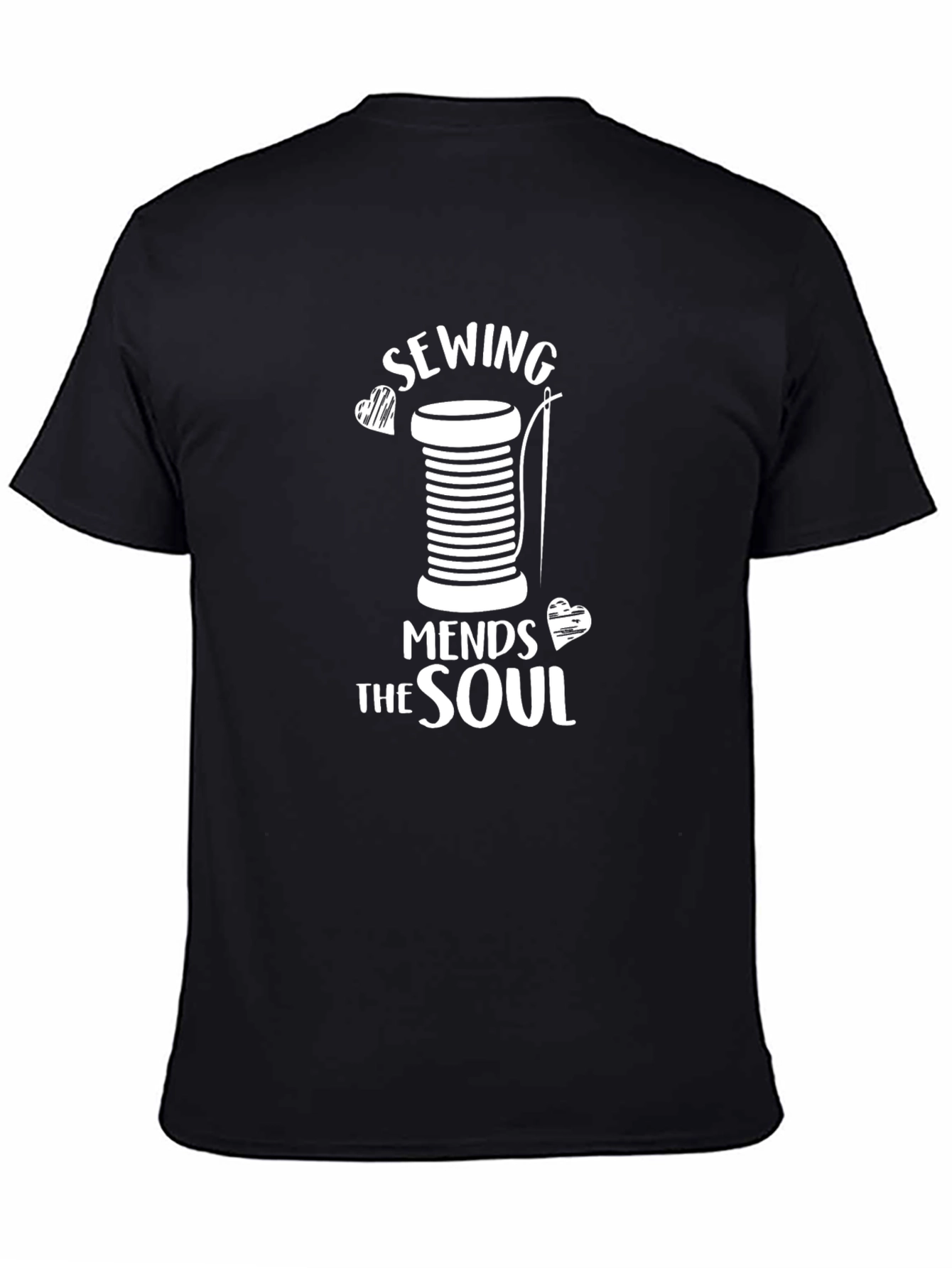 Sewing Mends the Soul Graphic T-Shirt