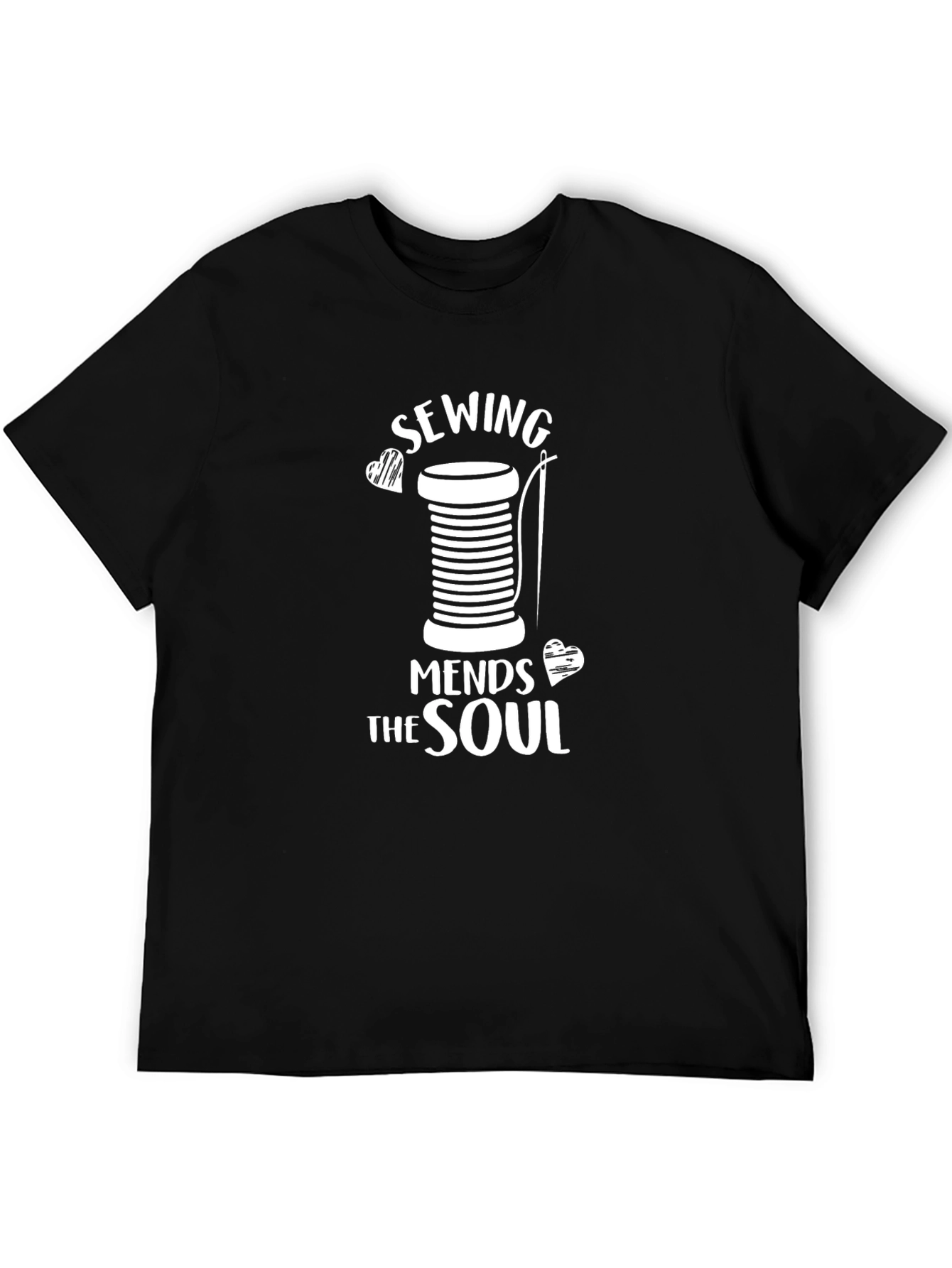 Sewing Mends the Soul Graphic T-Shirt