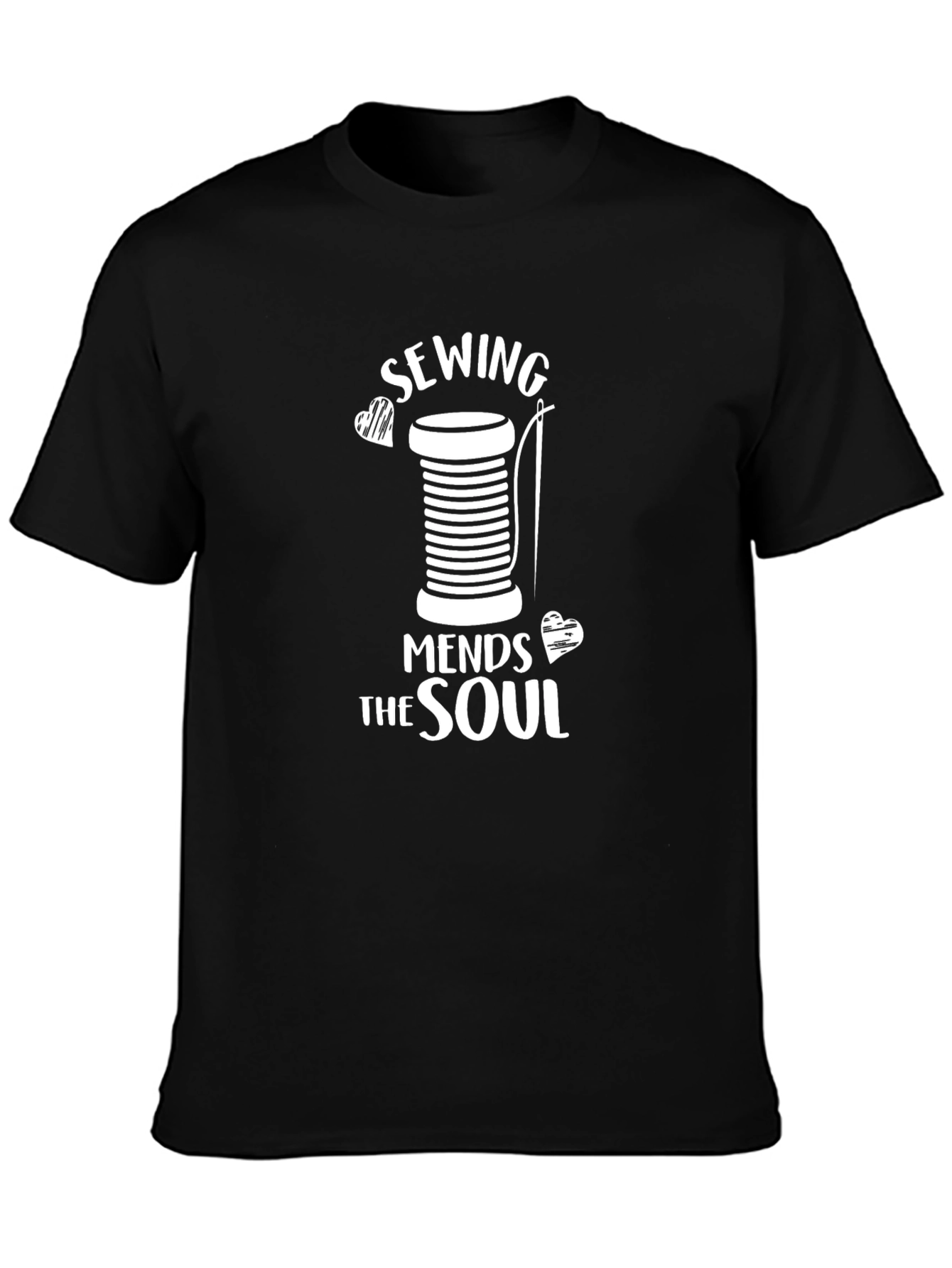 Sewing Mends the Soul Graphic T-Shirt