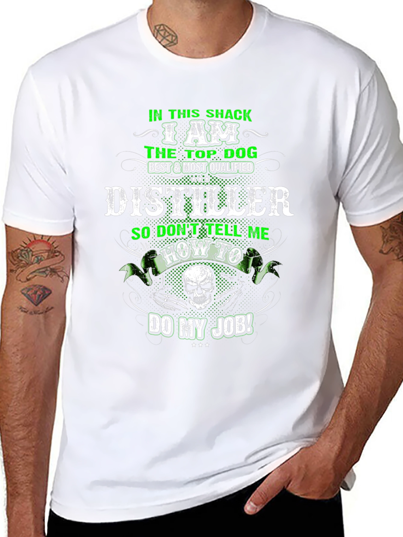 Distiller Top Dog Graphic T-Shirt
