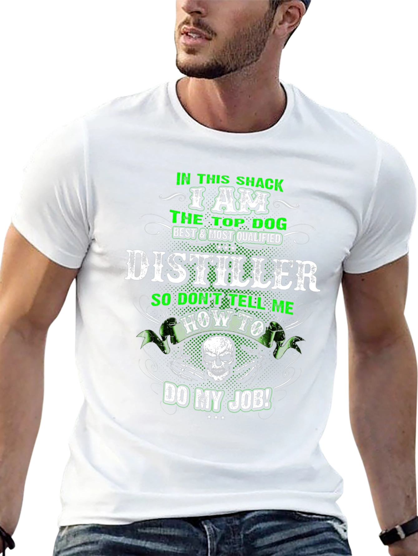 Distiller Top Dog Graphic T-Shirt