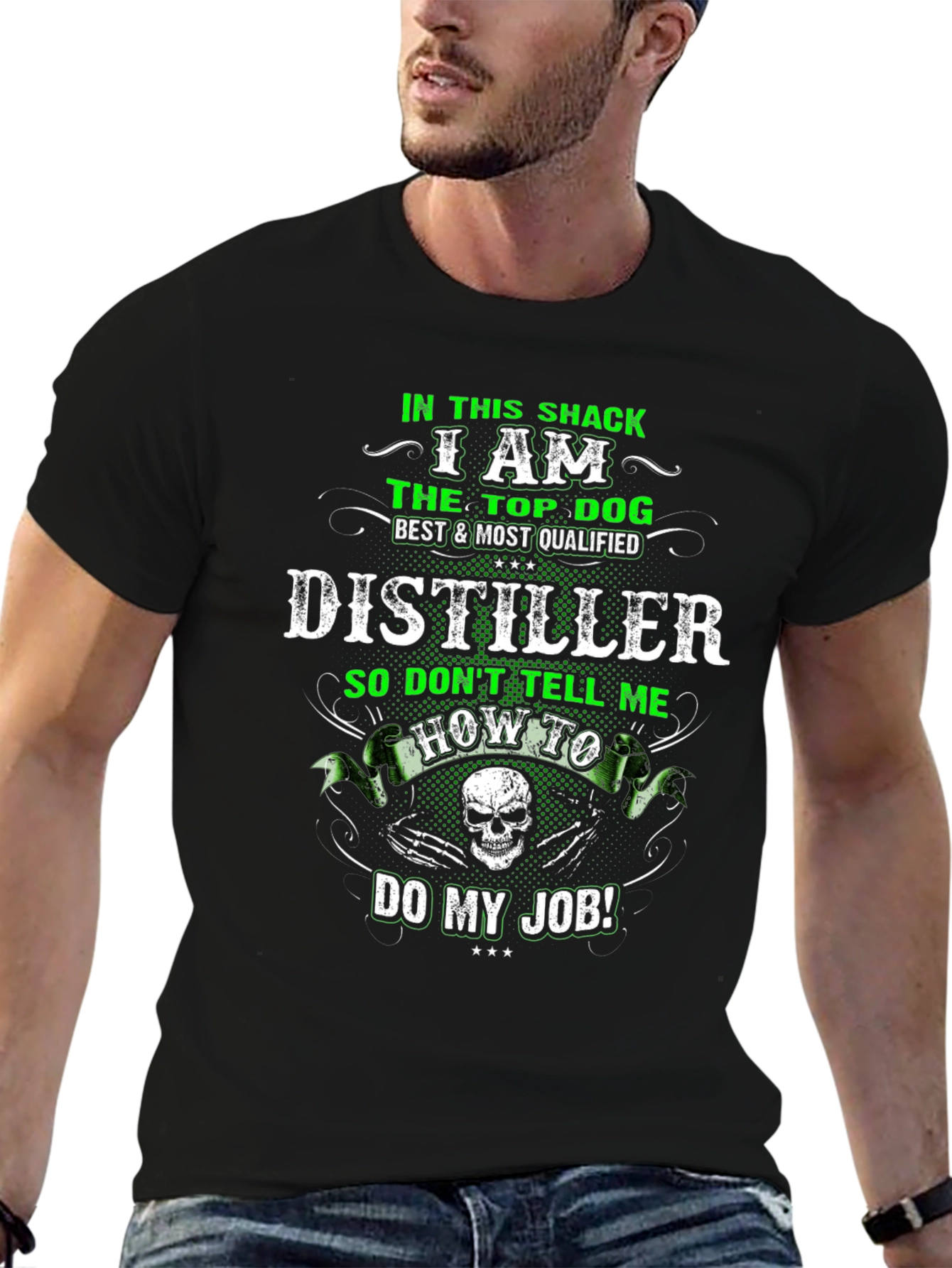 Distiller Top Dog Graphic T-Shirt