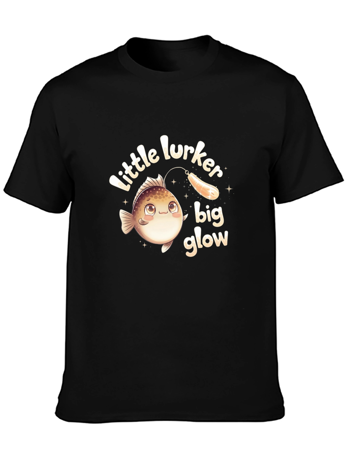 Little Lurker Big Glow Angler Fish T-Shirt