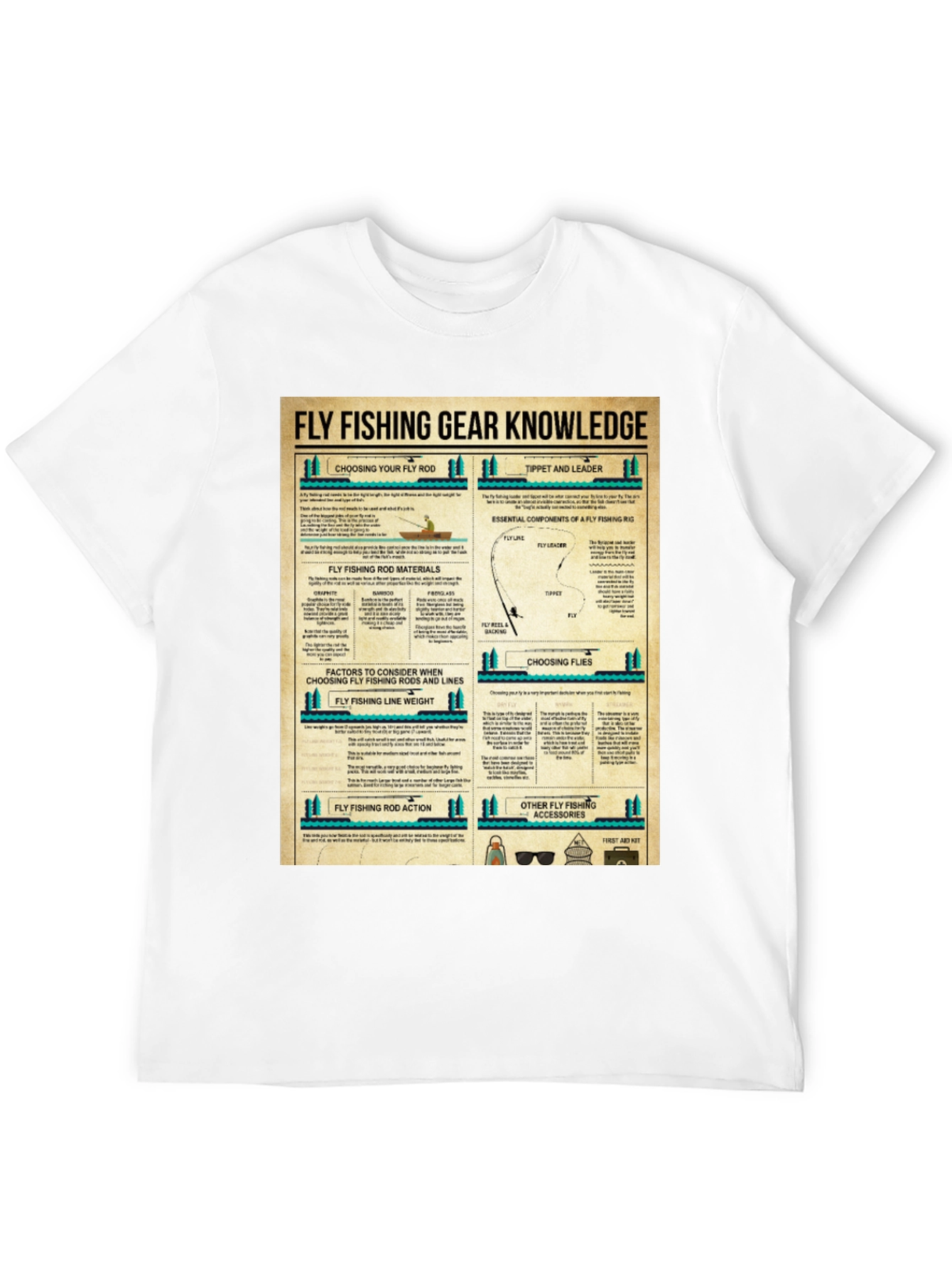 Fly Fishing Gear Knowledge T-Shirt