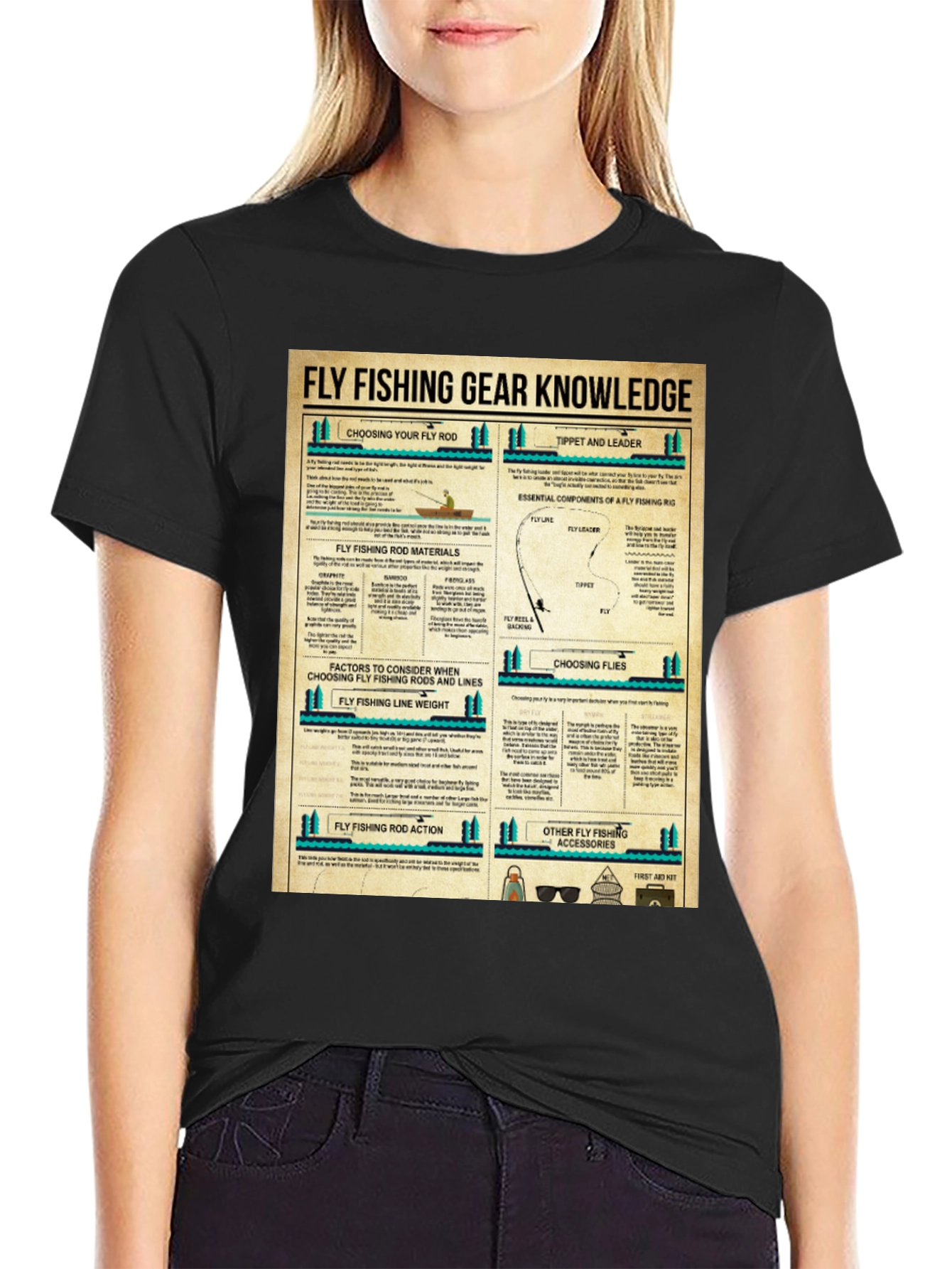 Fly Fishing Gear Knowledge T-Shirt