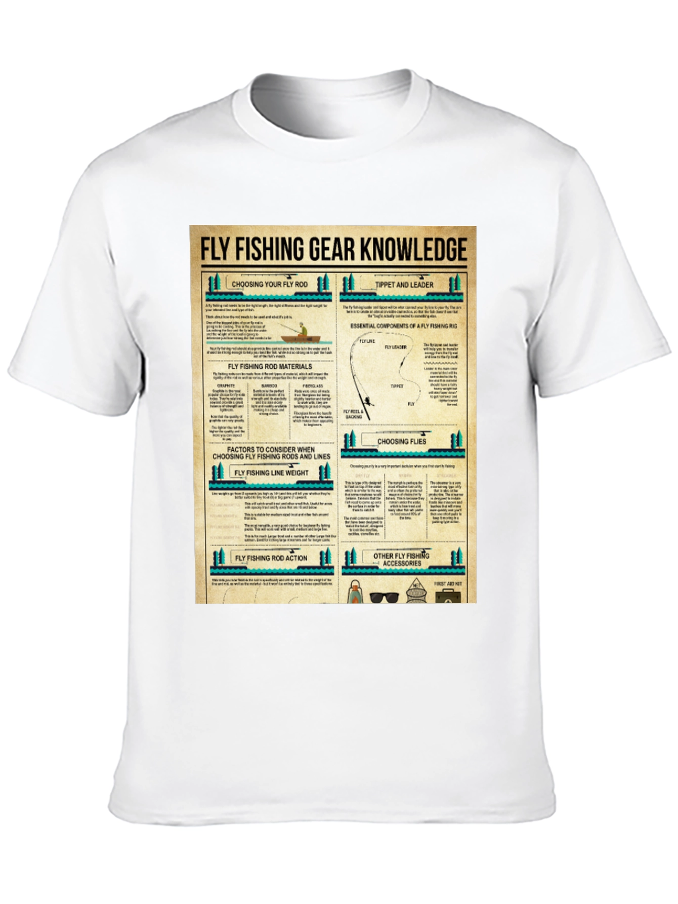 Fly Fishing Gear Knowledge T-Shirt
