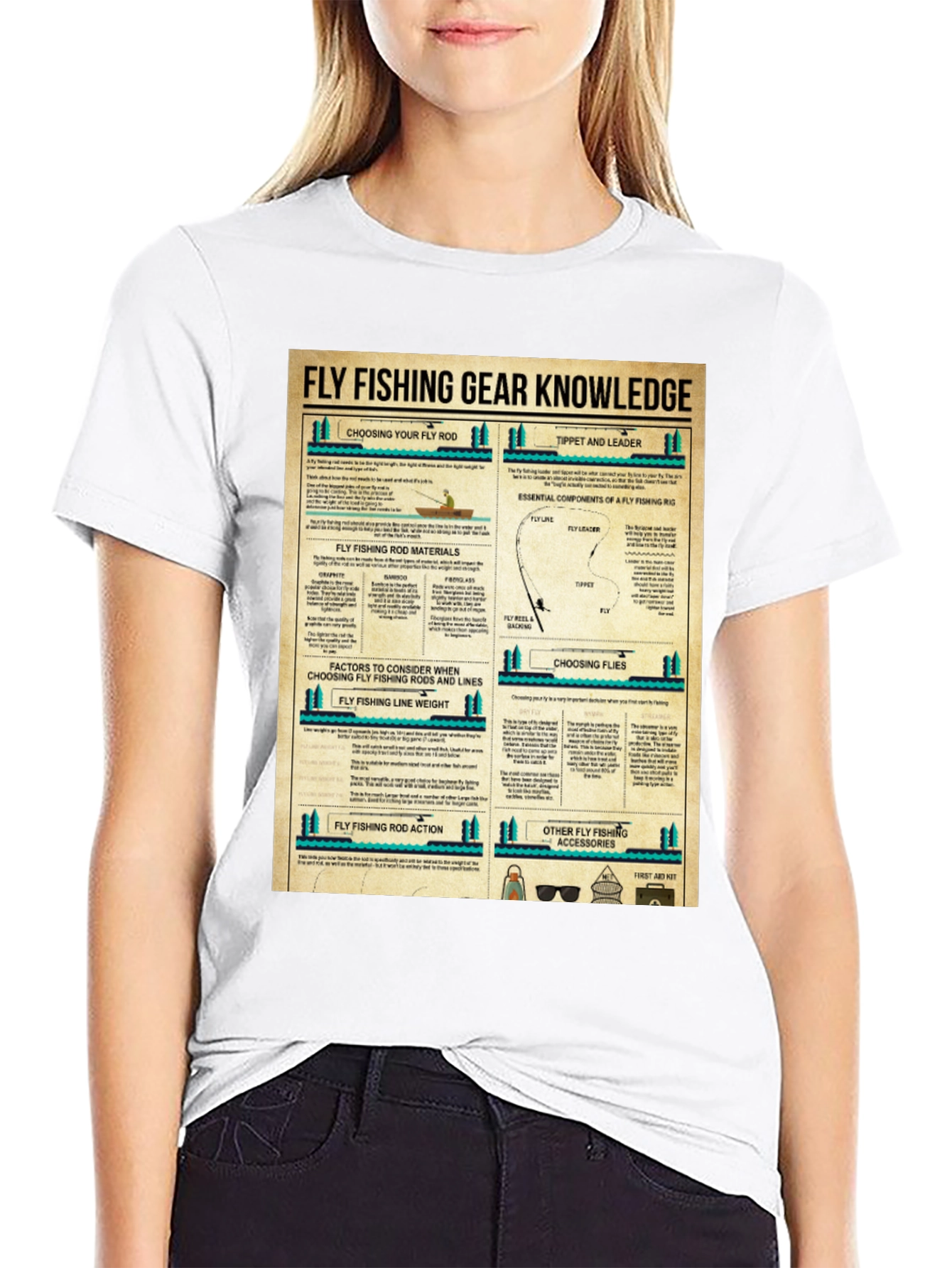Fly Fishing Gear Knowledge T-Shirt