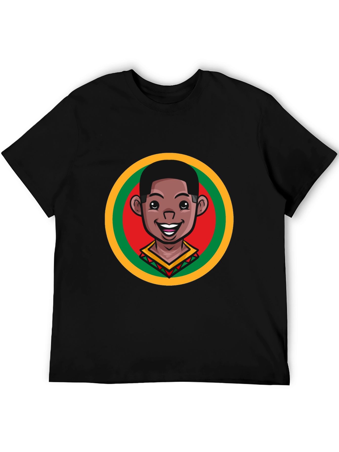 Cartoon Kid T-Shirt - Black